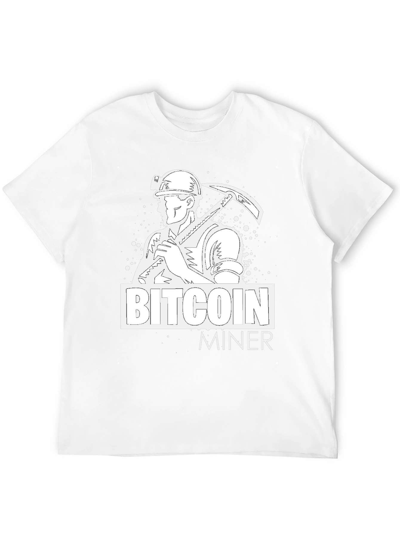 Bitcoin Miner Graphic T-Shirt - Crypto Currency Tee