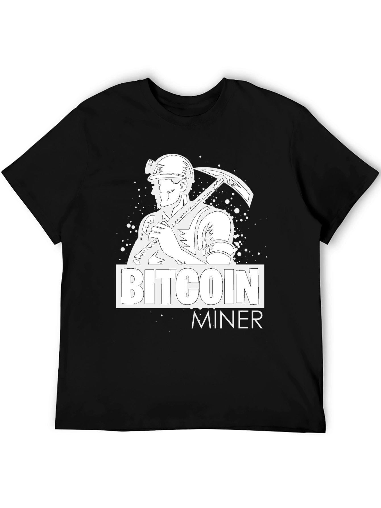 Bitcoin Miner Graphic T-Shirt - Crypto Currency Tee