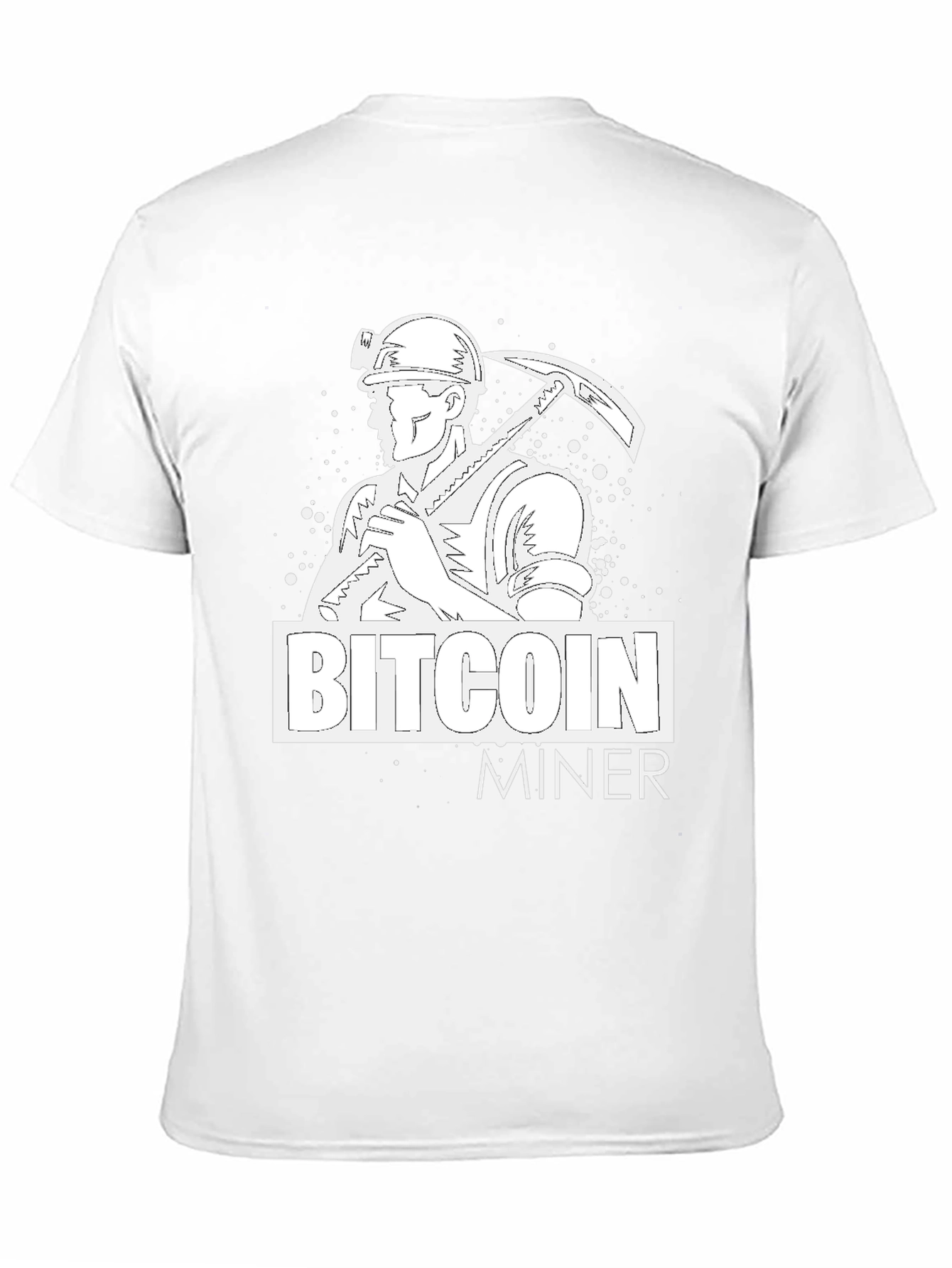 Bitcoin Miner Graphic T-Shirt - Crypto Currency Tee