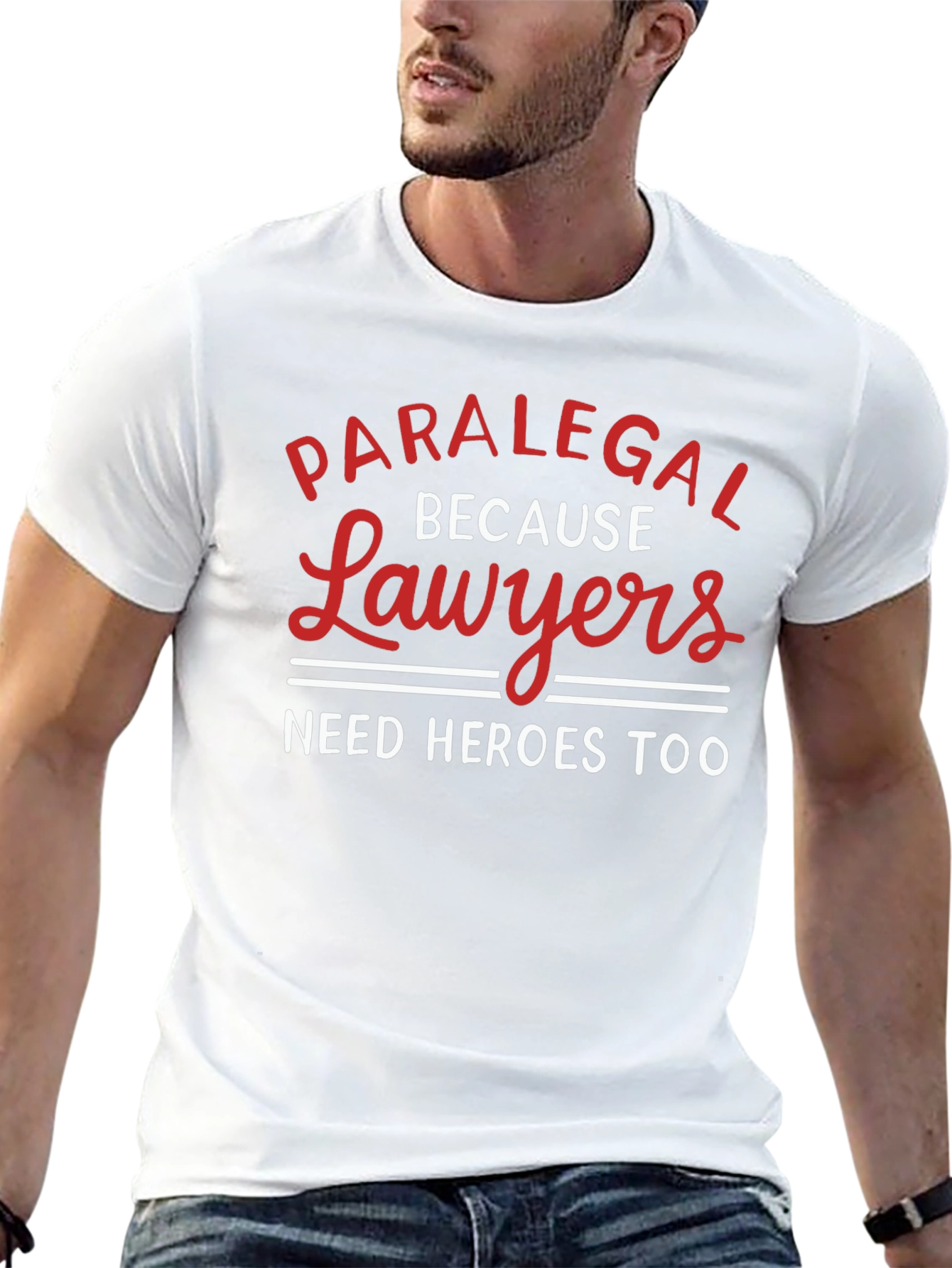 Paralegal Hero T-Shirt Funny Lawyer Gift