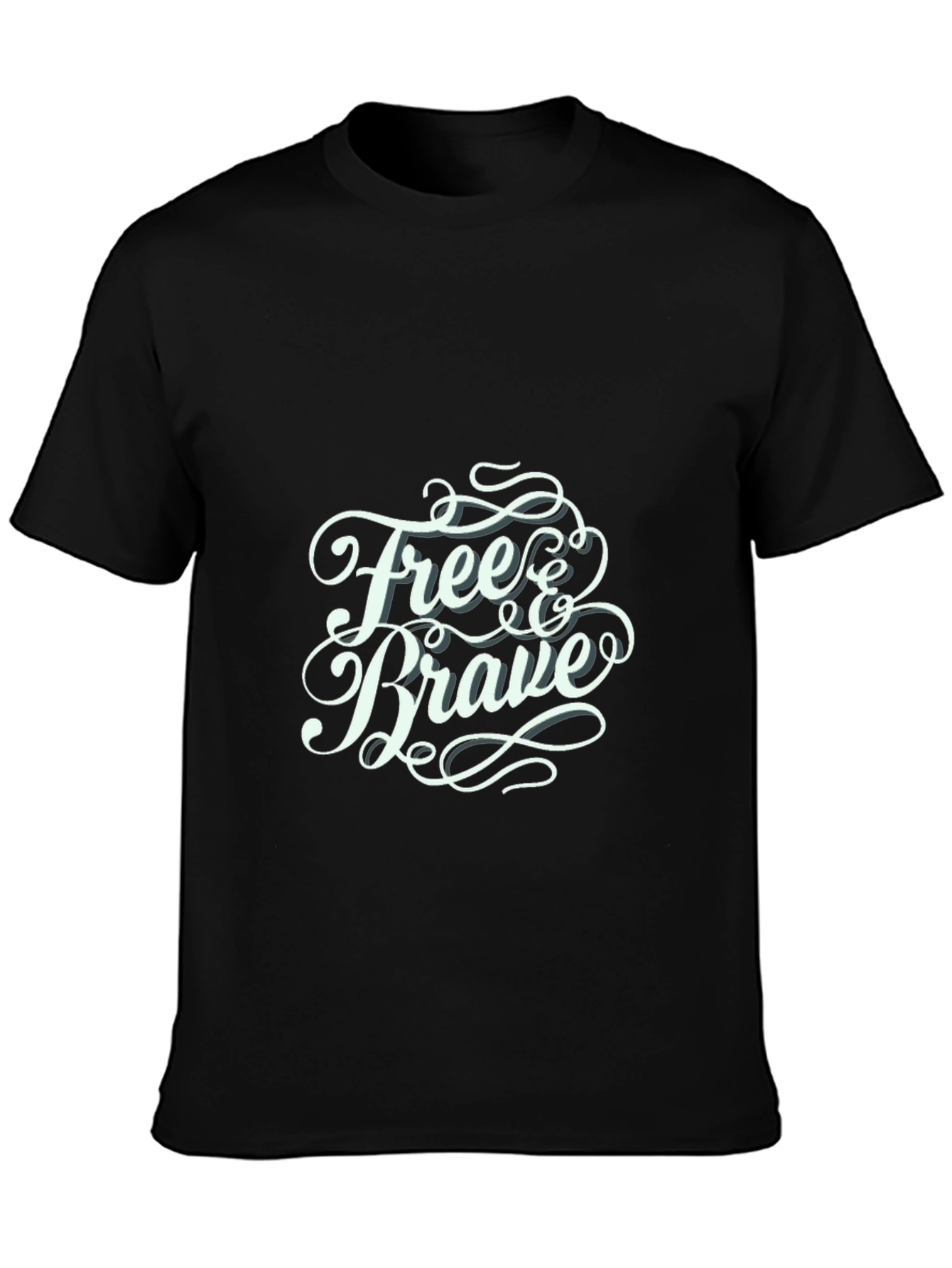 Free & Brave Graphic T-Shirt