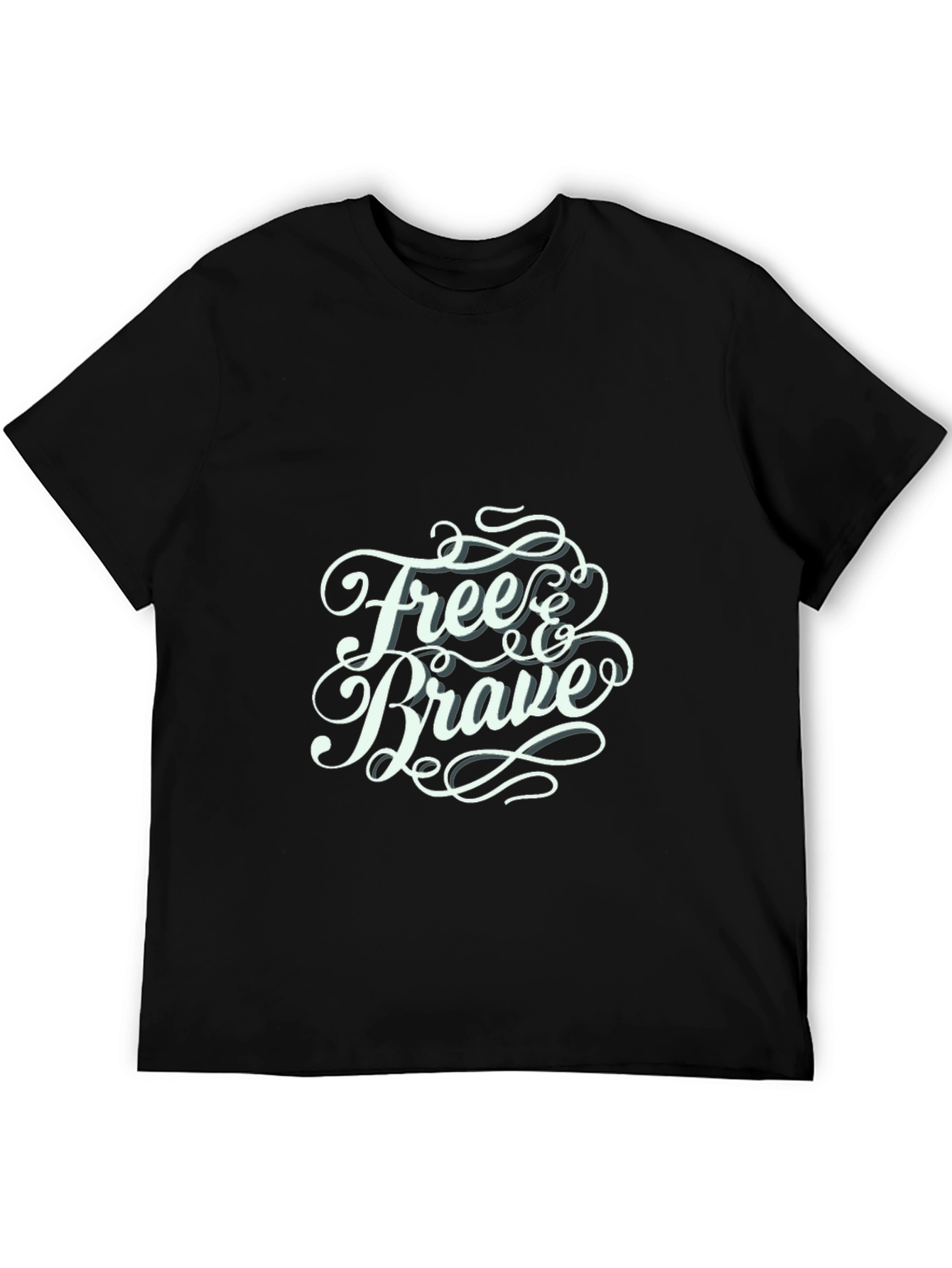 Free & Brave Graphic T-Shirt