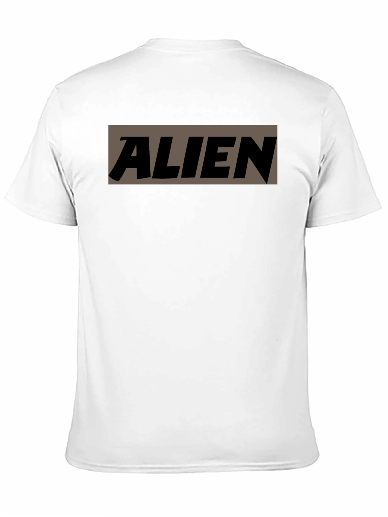 ALIEN Graphic Print Mens Black T-Shirt
