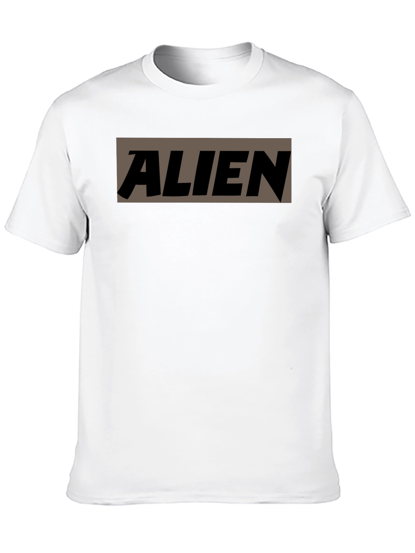 ALIEN Graphic Print Mens Black T-Shirt