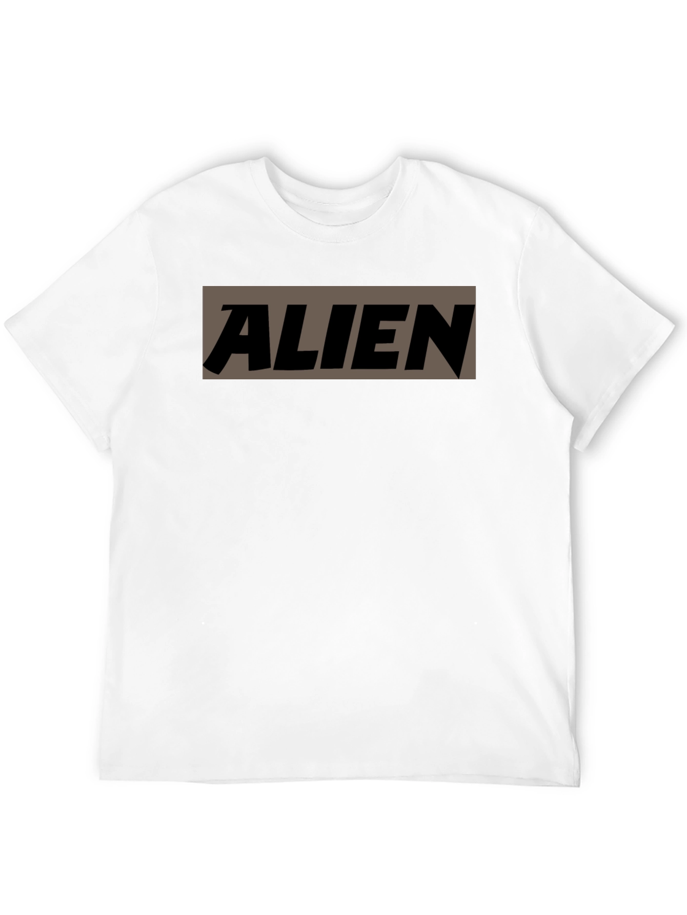 ALIEN Graphic Print Mens Black T-Shirt