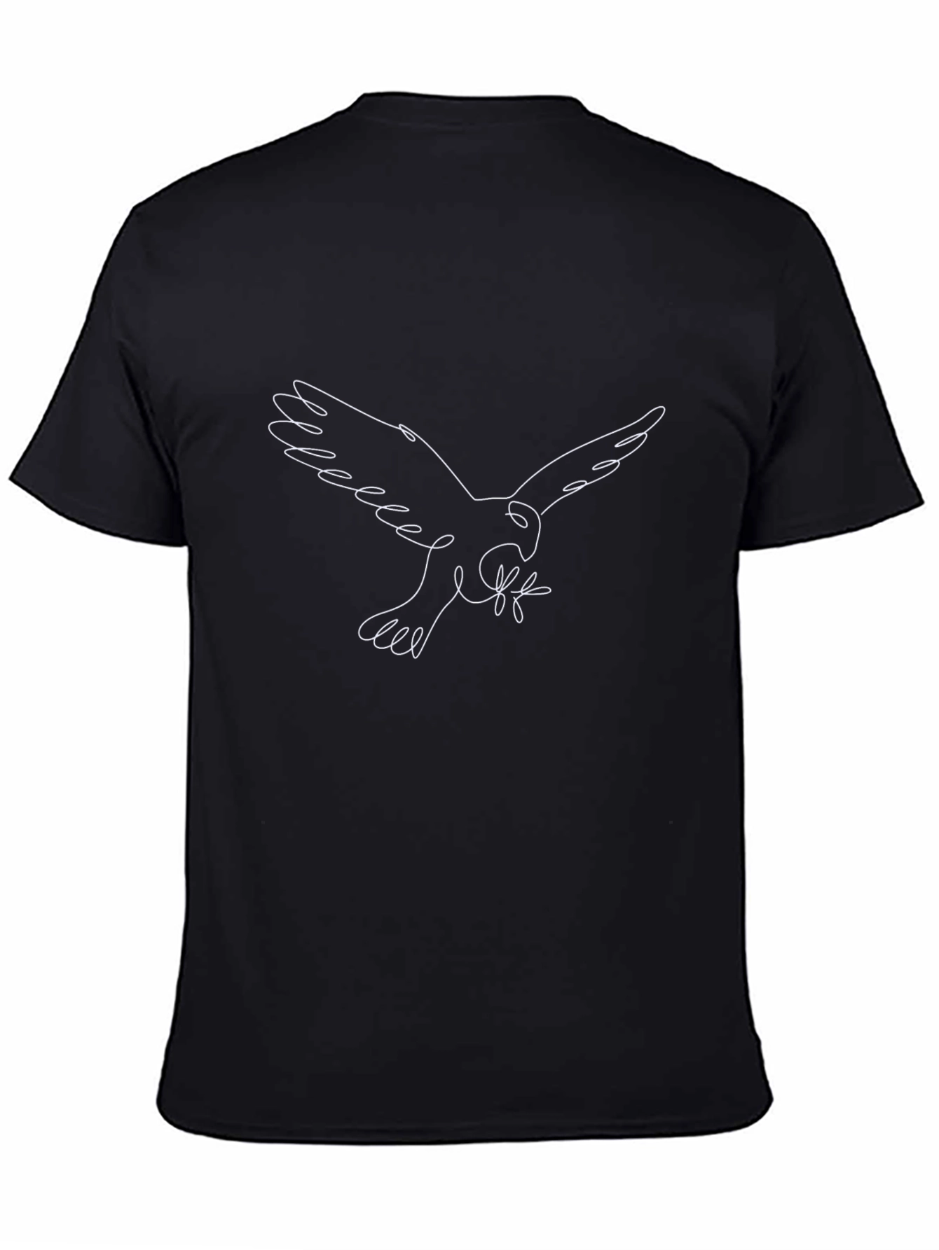 Minimalist Dove Graphic Tee