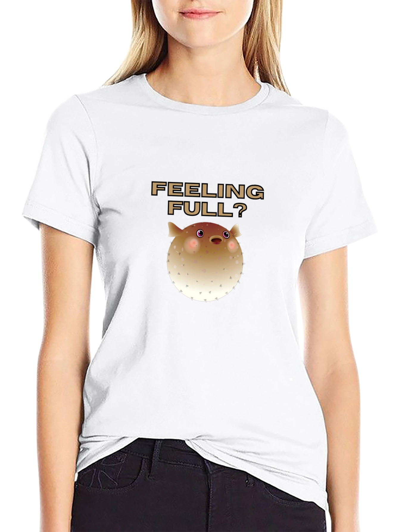 Feeling Full? Pufferfish Graphic Tee