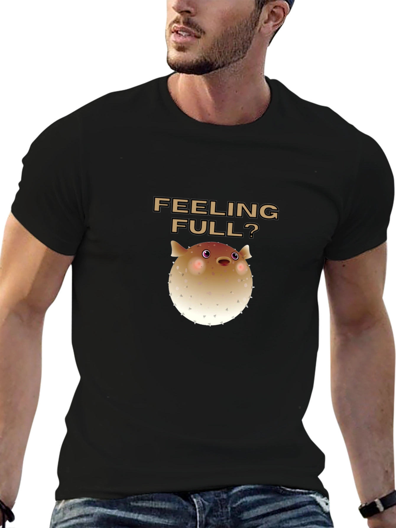 Feeling Full? Pufferfish Graphic Tee