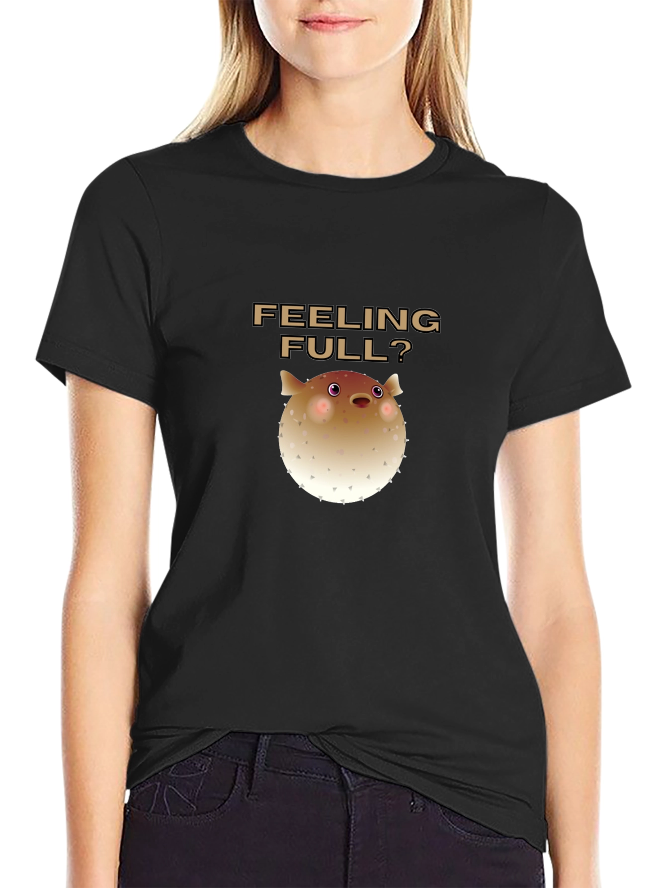 Feeling Full? Pufferfish Graphic Tee