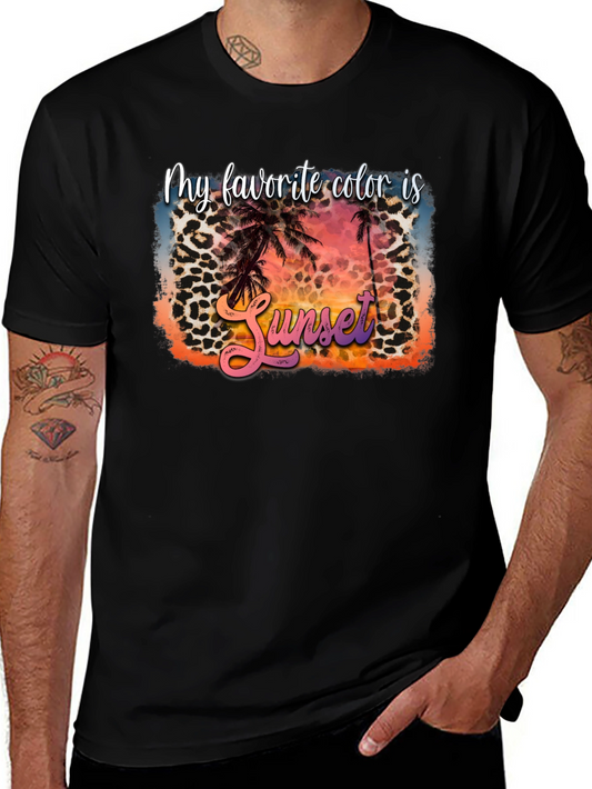 Sunset Lover T-Shirt: My Favorite Color