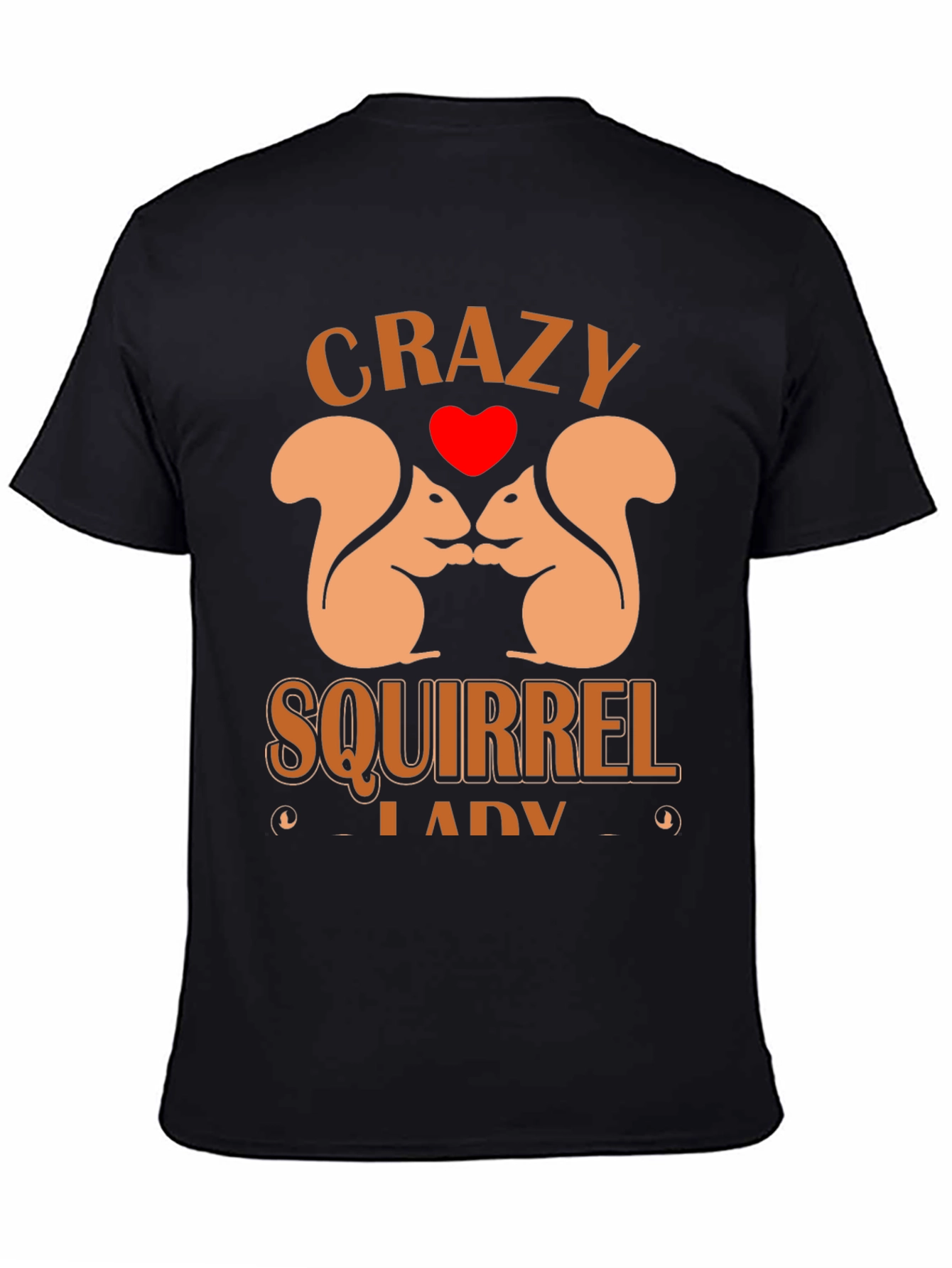 Crazy Squirrel Lady T-Shirt