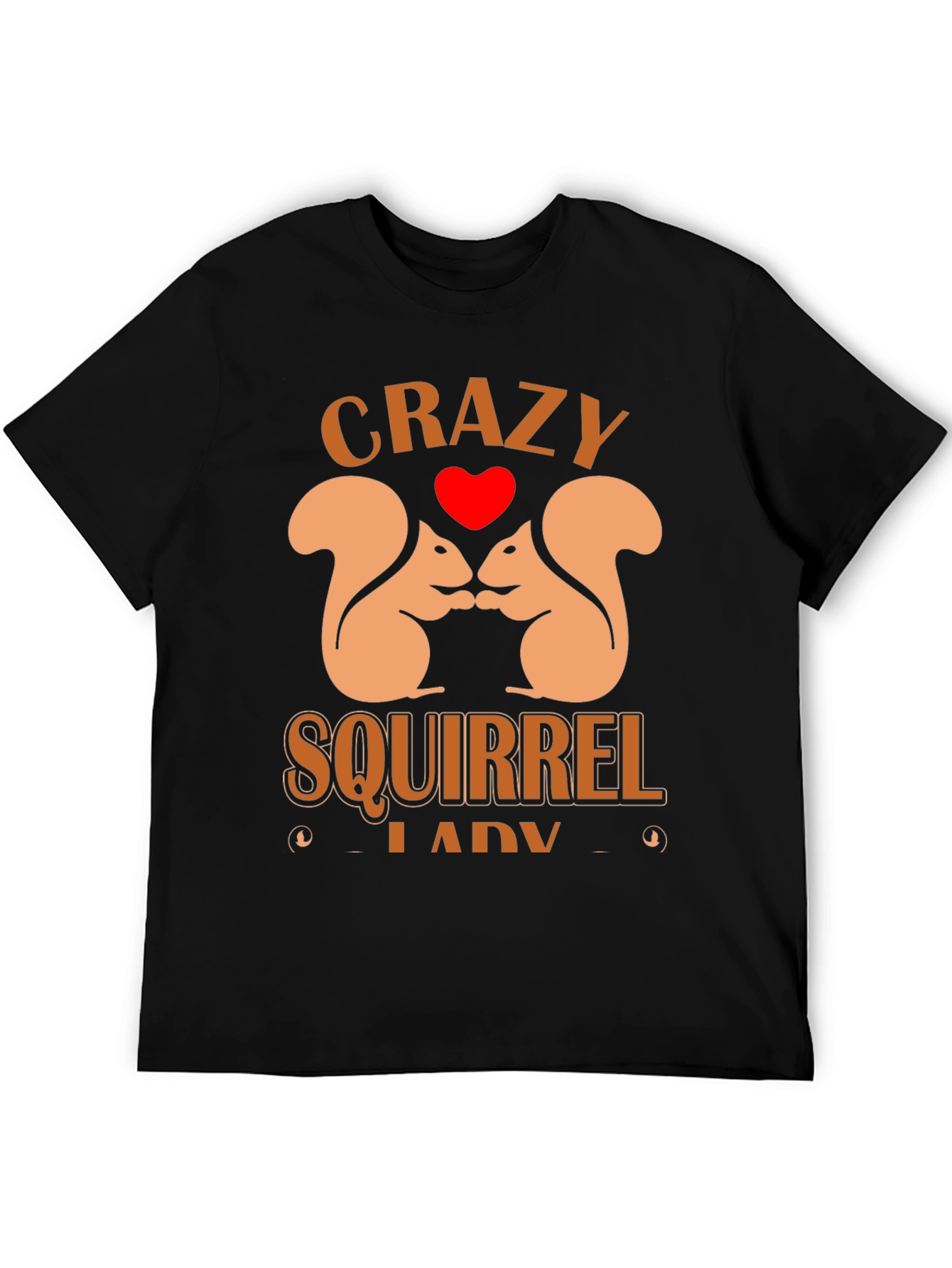 Crazy Squirrel Lady T-Shirt