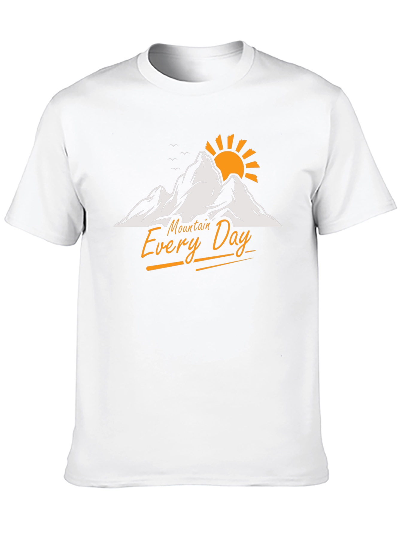 Mountain Every Day Graphic T-Shirt - Black