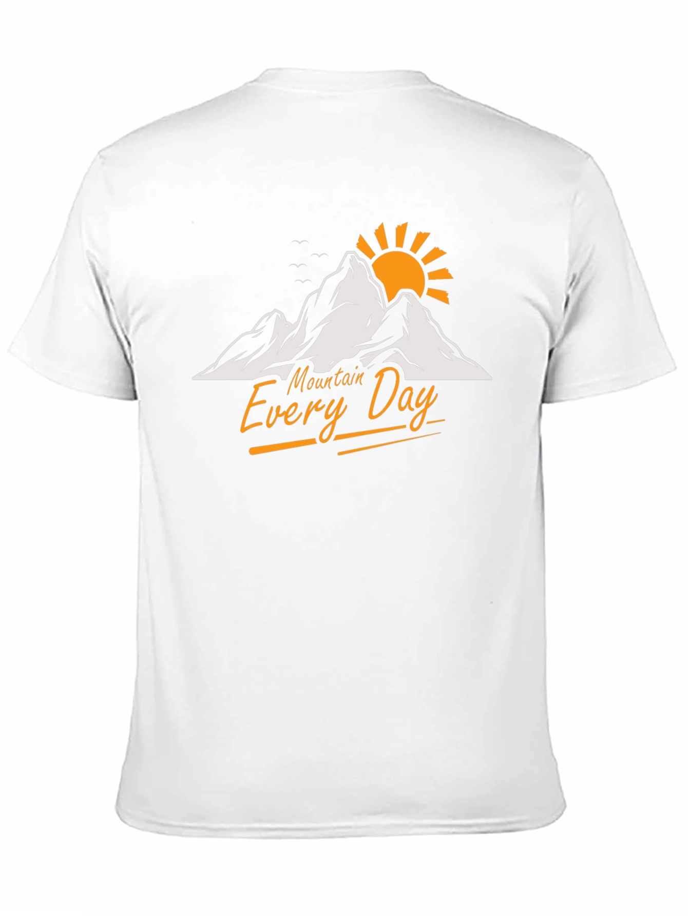 Mountain Every Day Graphic T-Shirt - Black