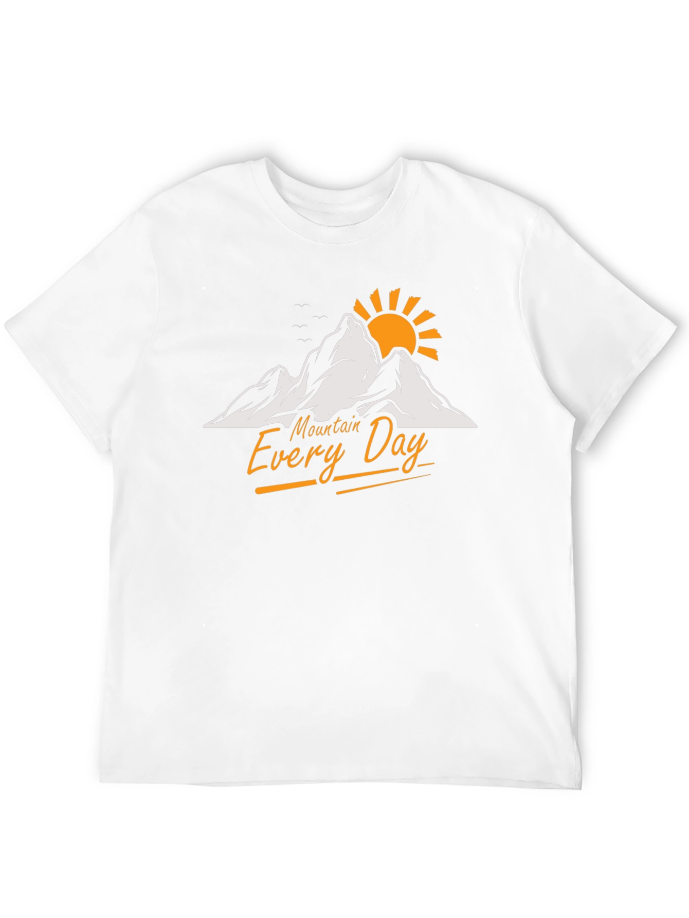 Mountain Every Day Graphic T-Shirt - Black