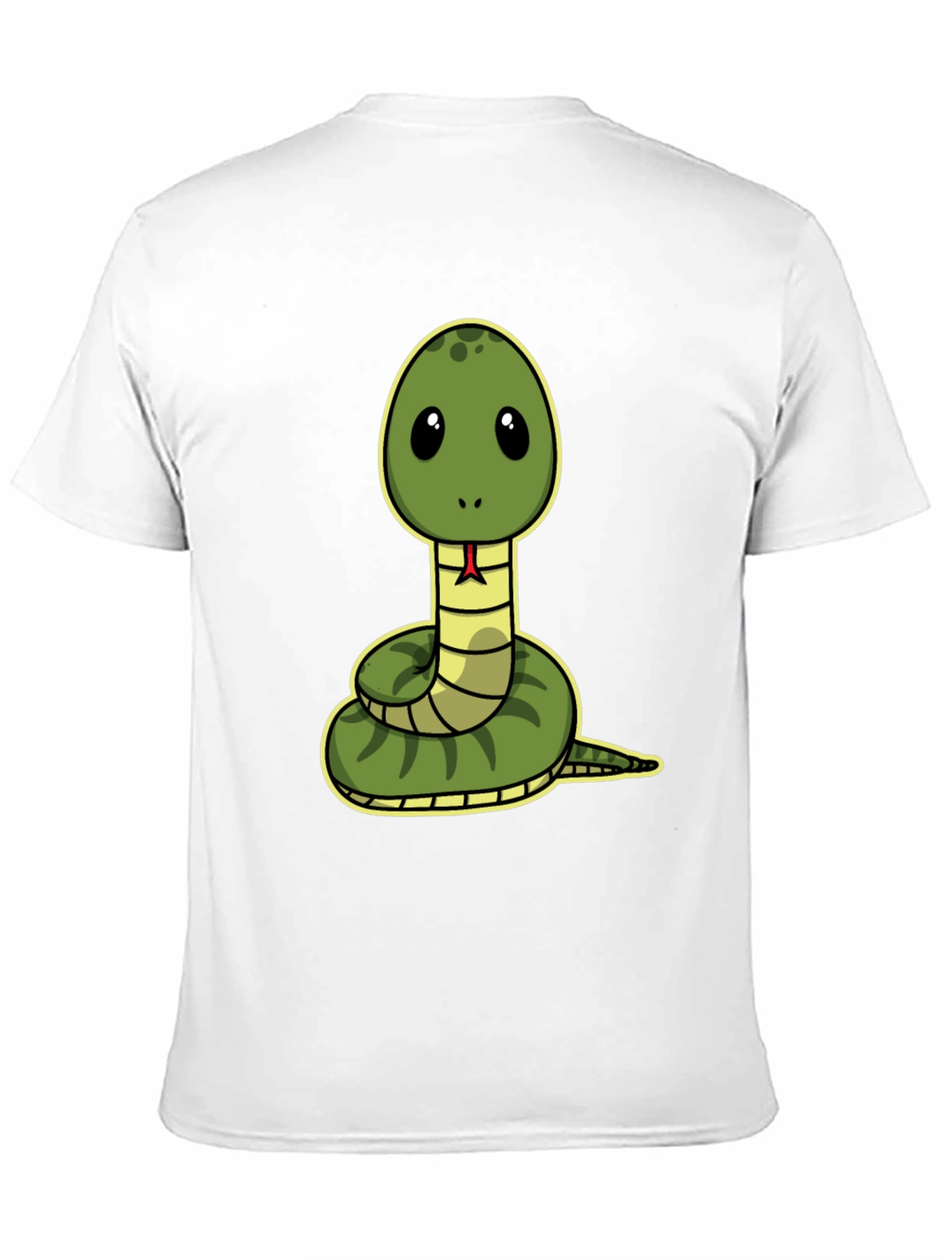Cute Snake Graphic Tee - Fun Reptile T-Shirt