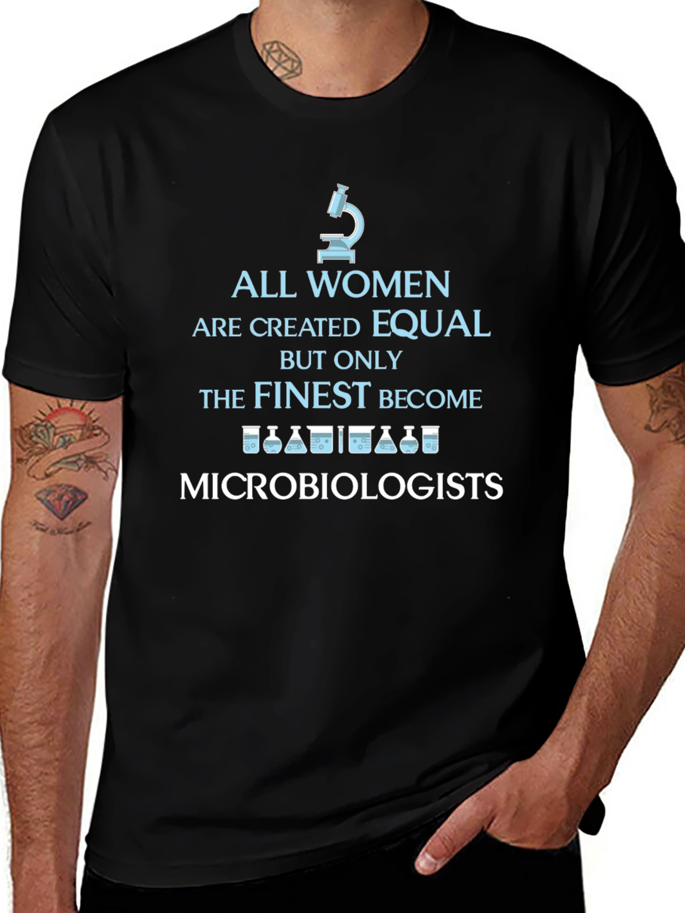 Finest Microbiologists Womens T-Shirt