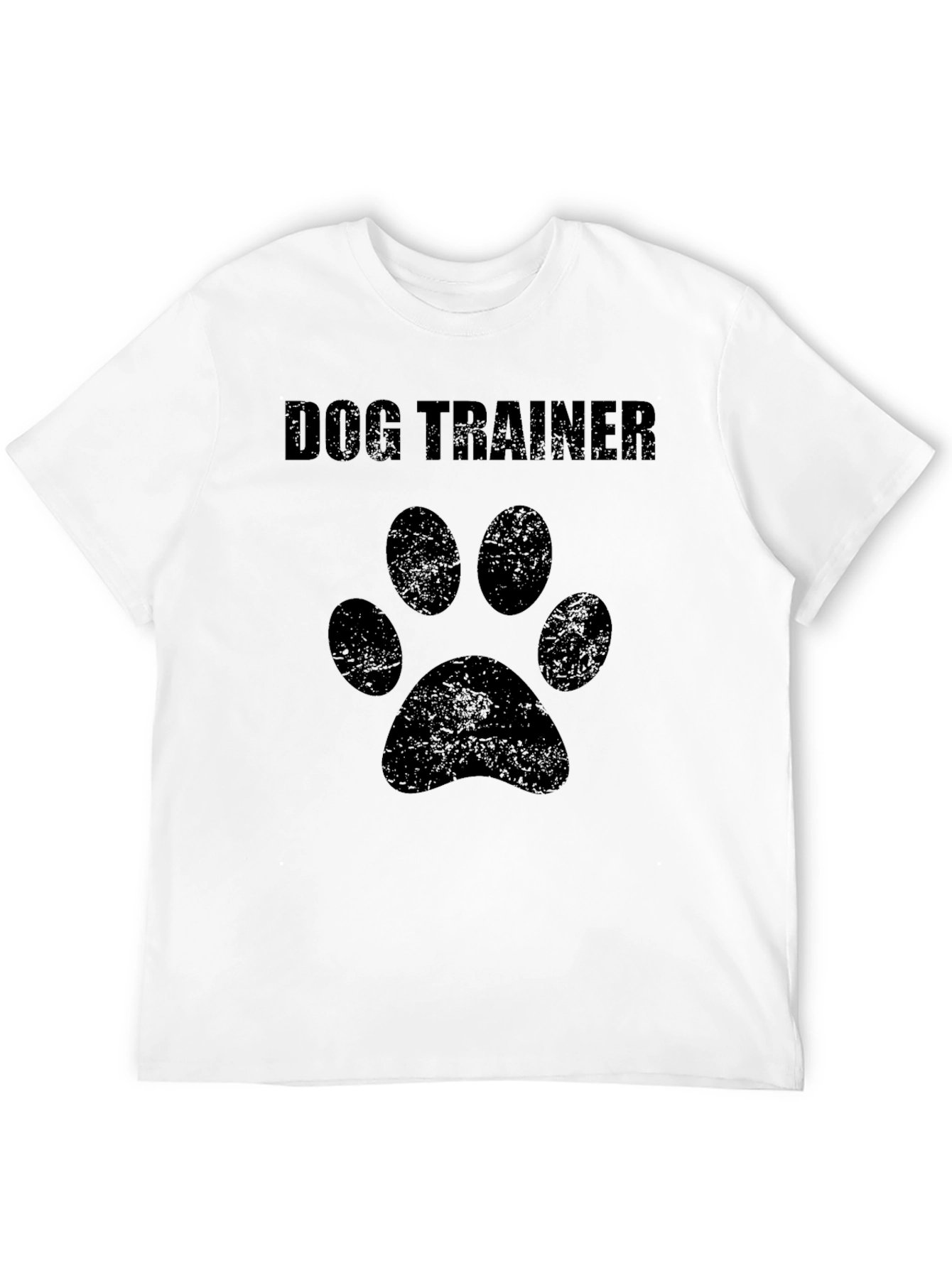 Dog Trainer Paw Print T-Shirt