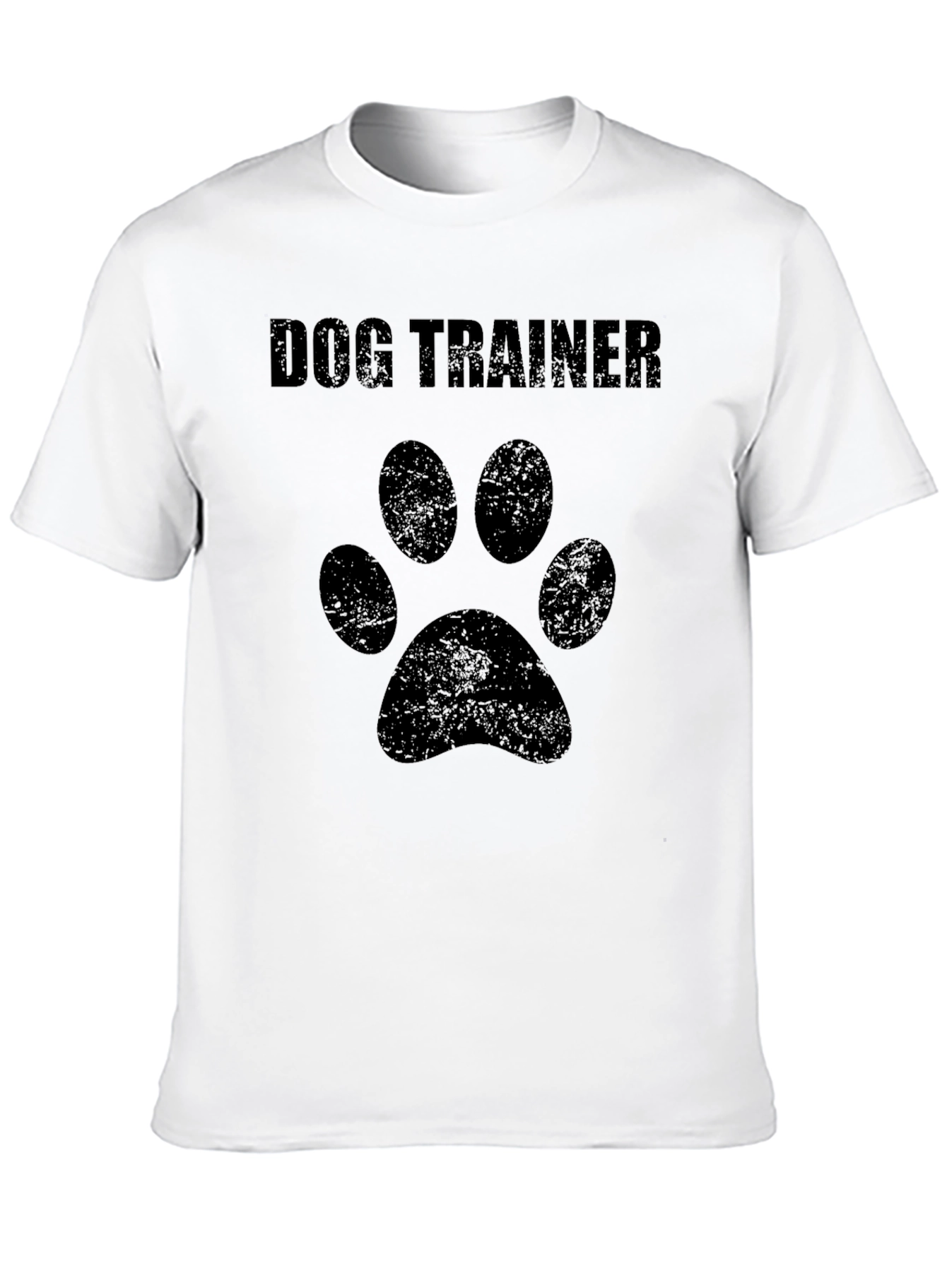 Dog Trainer Paw Print T-Shirt