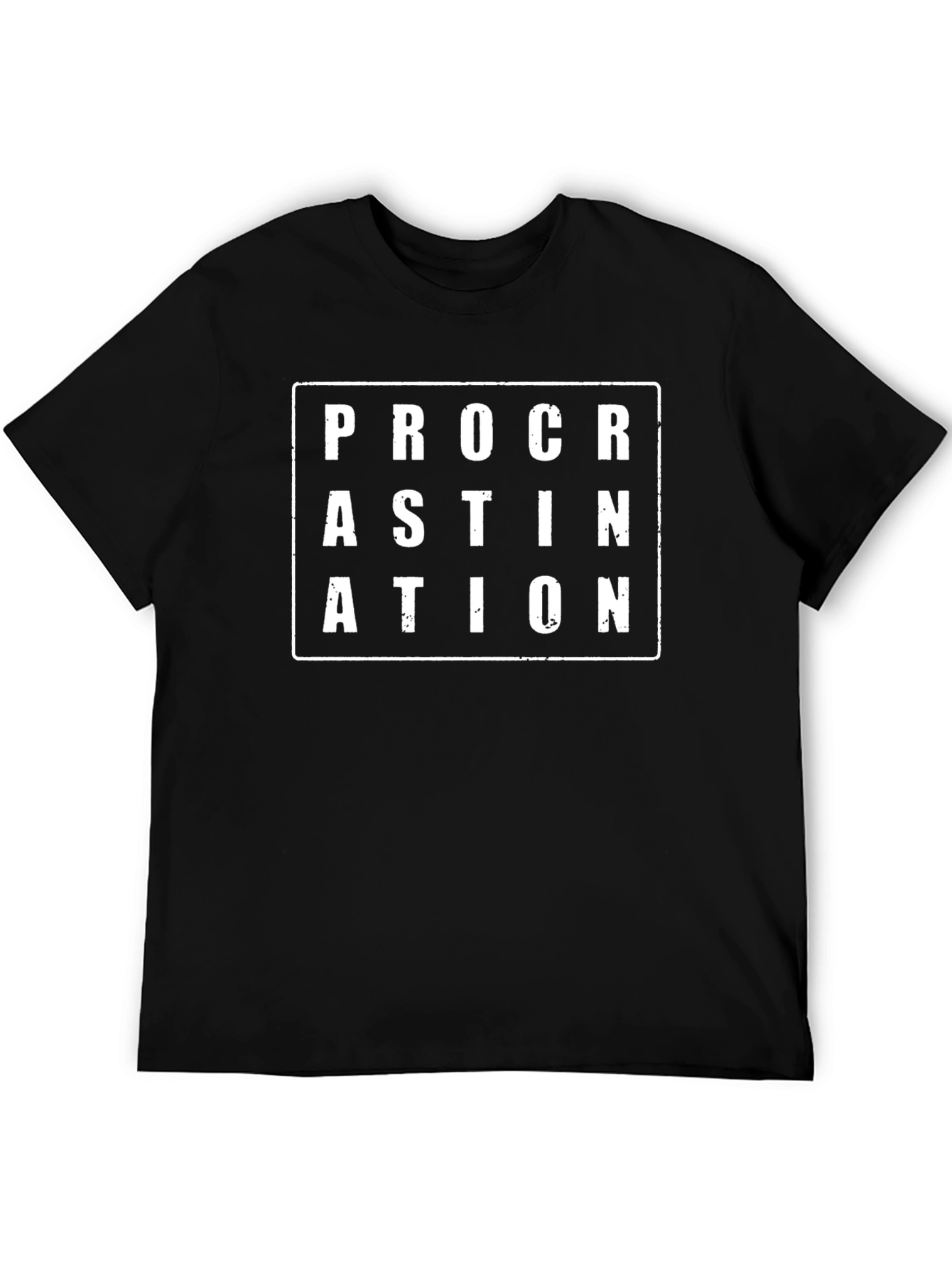 Procrastination Funny Graphic T-Shirt