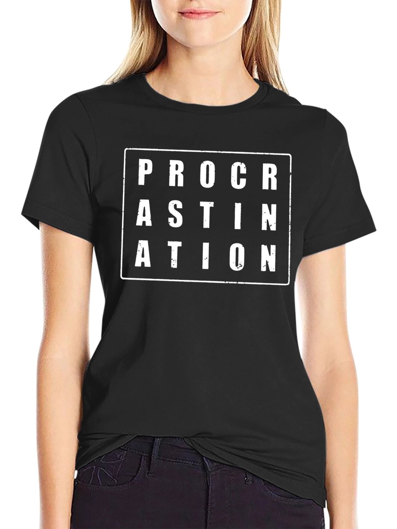 Procrastination Funny Graphic T-Shirt