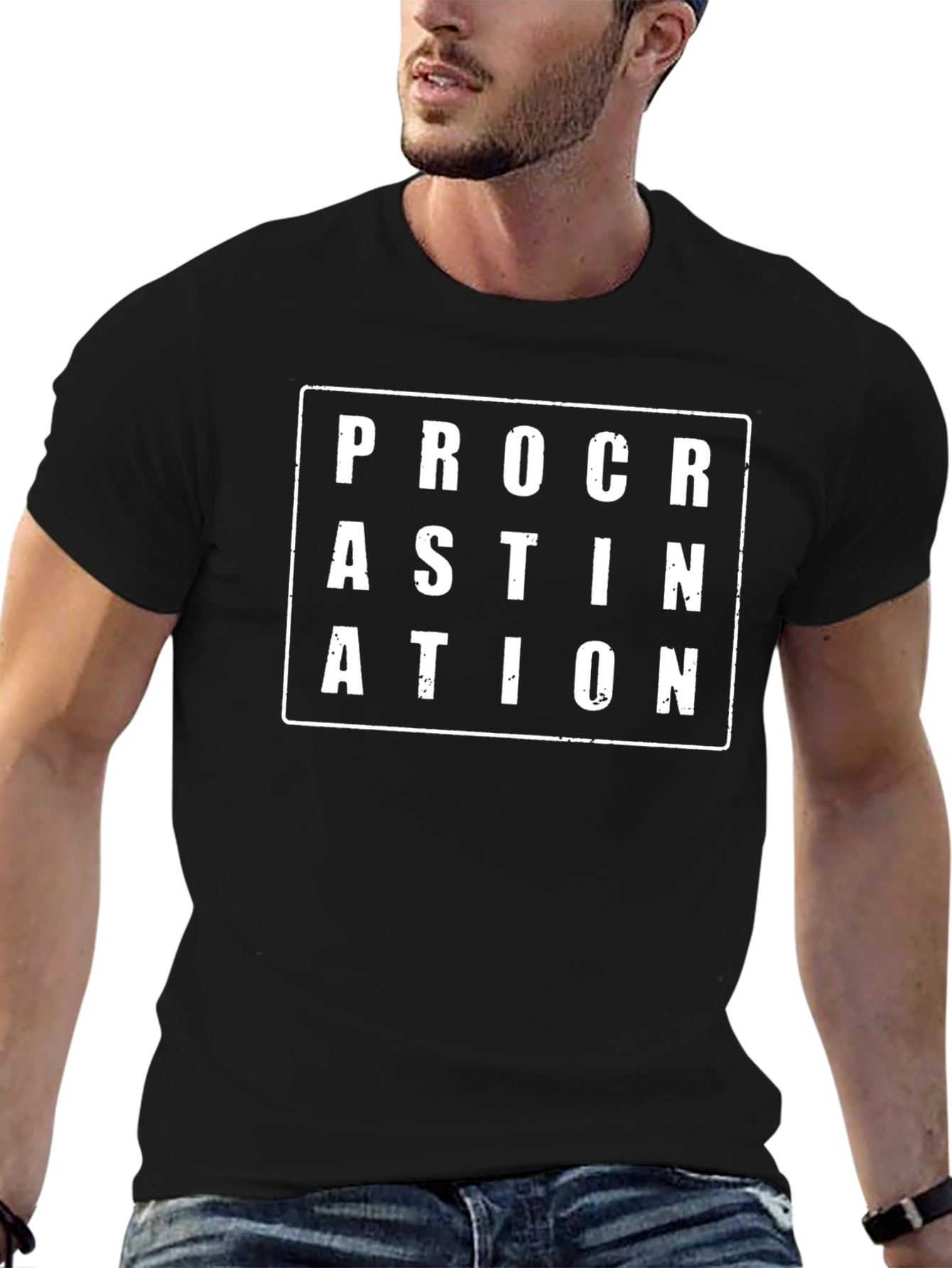 Procrastination Funny Graphic T-Shirt