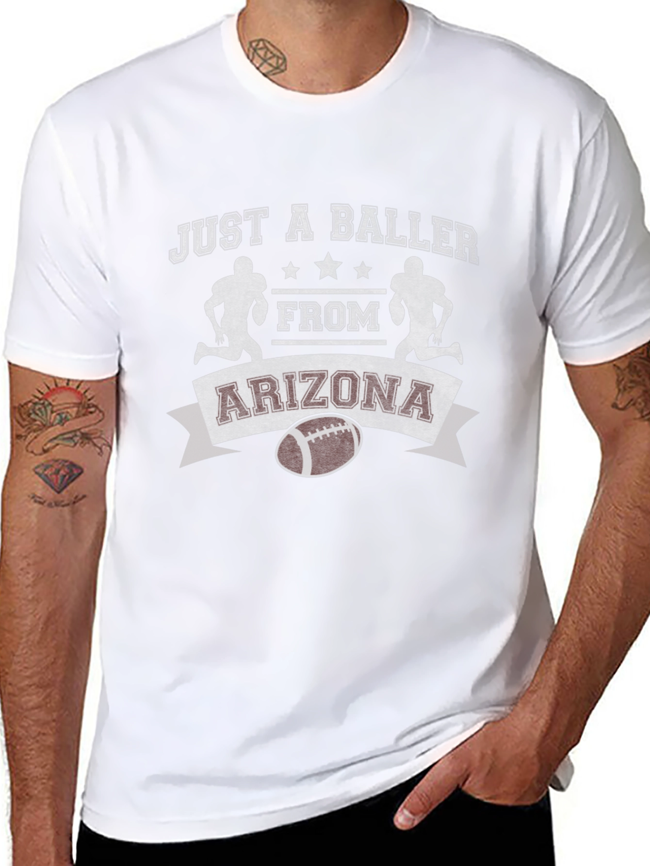 Arizona Football Baller T-Shirt