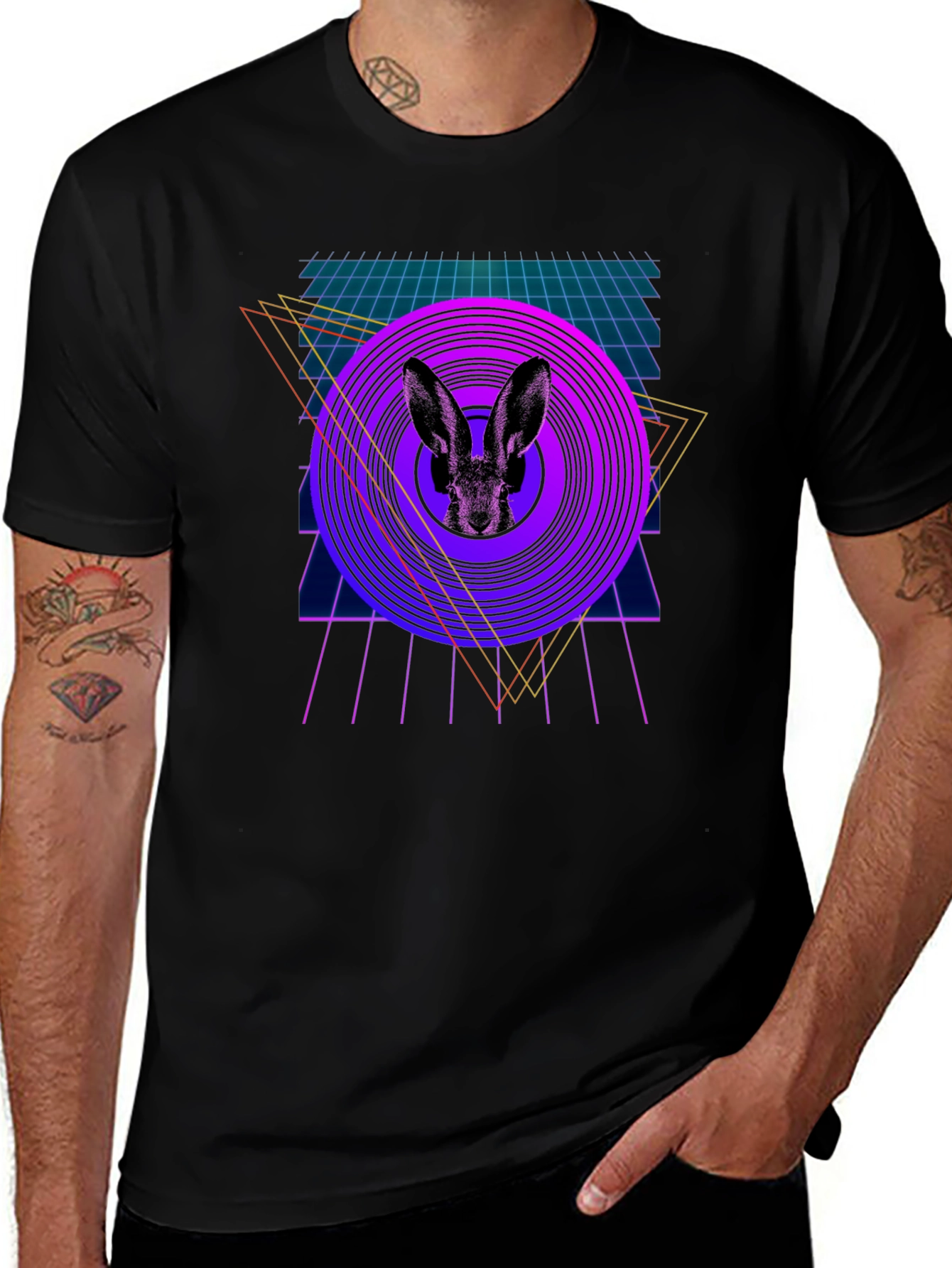Retro Rabbit Graphic Tee