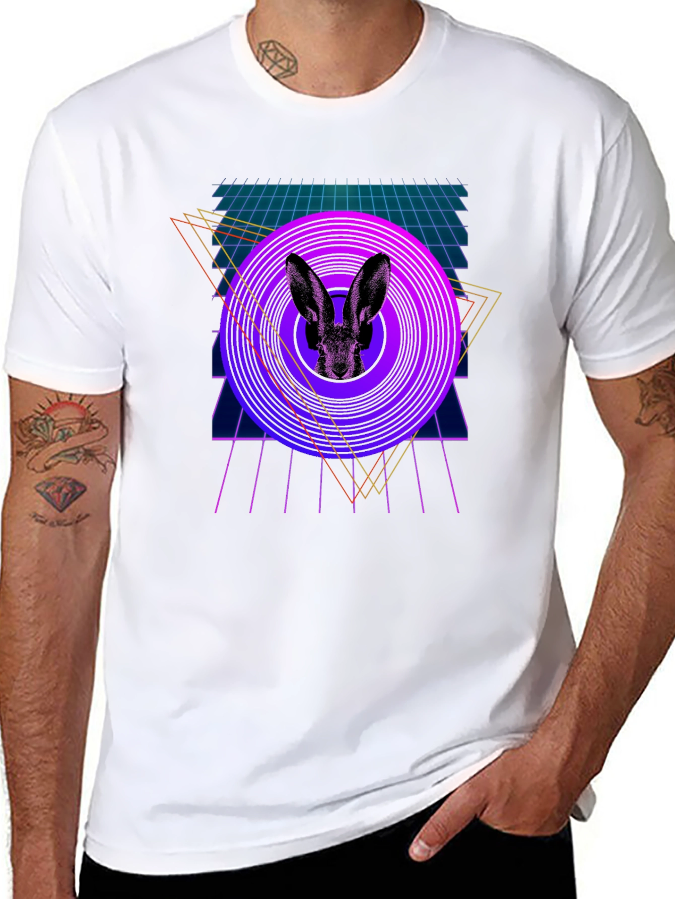 Retro Rabbit Graphic Tee