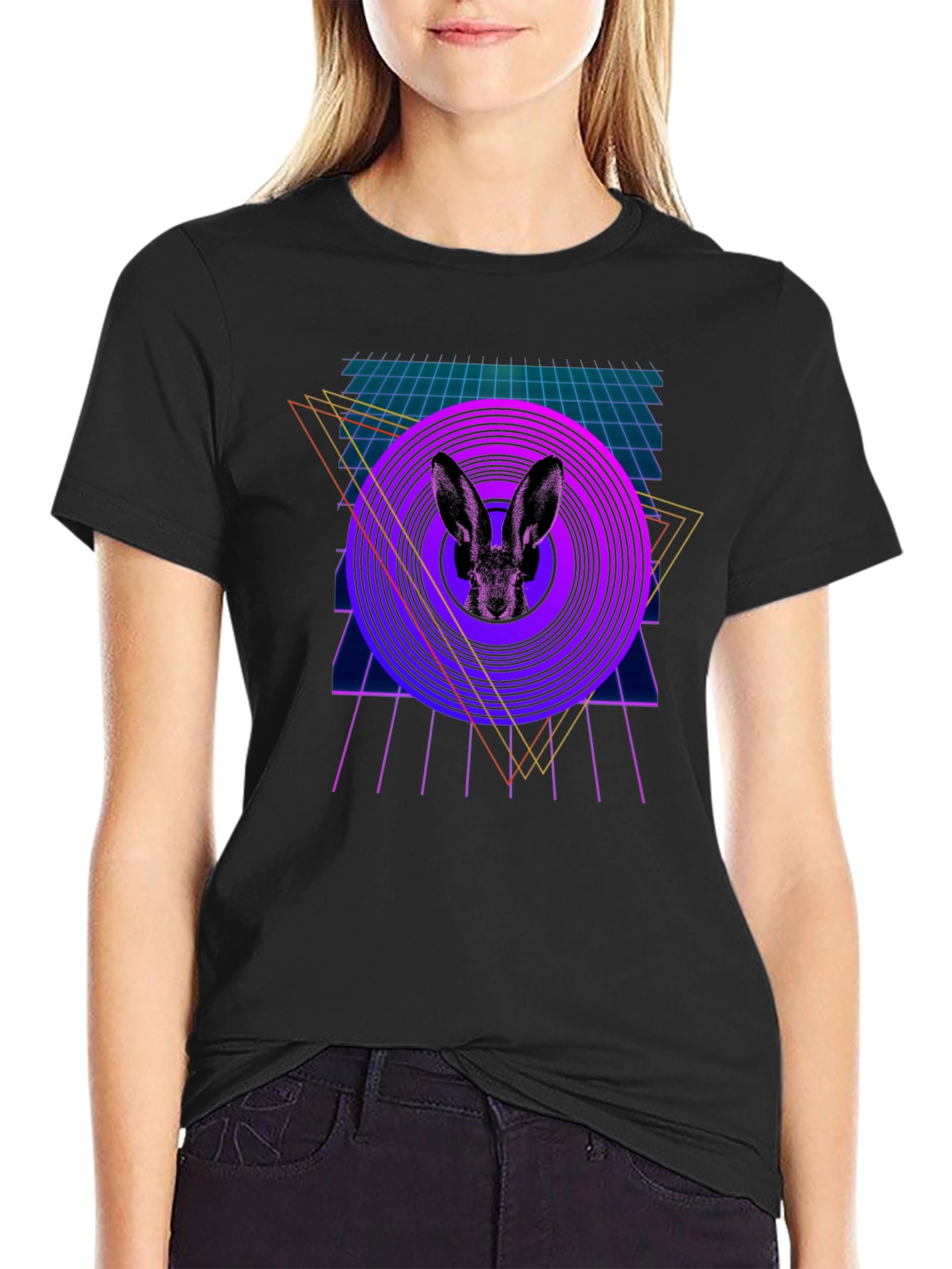 Retro Rabbit Graphic Tee