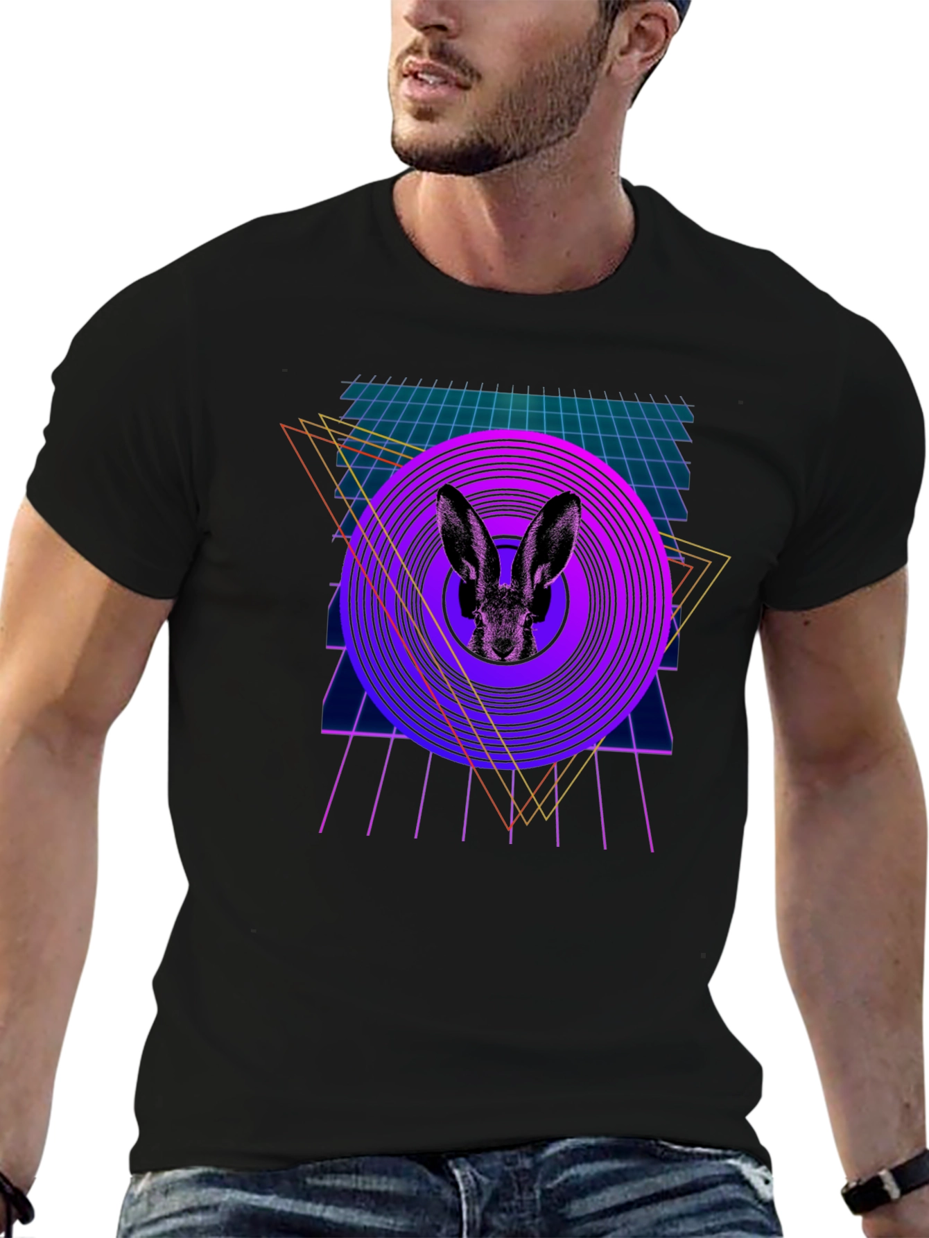 Retro Rabbit Graphic Tee