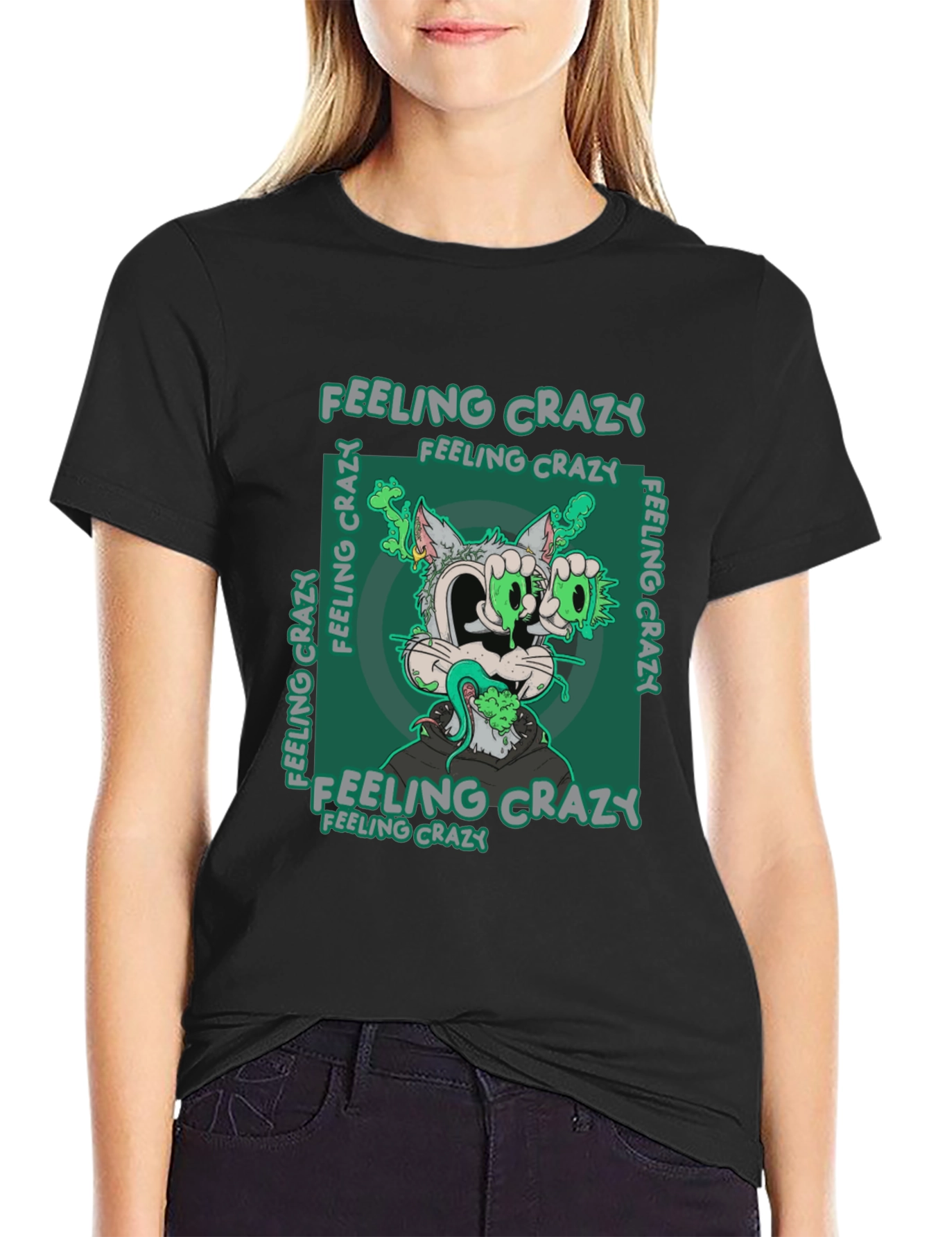 Feeling Crazy T-Shirt - Graphic Tee