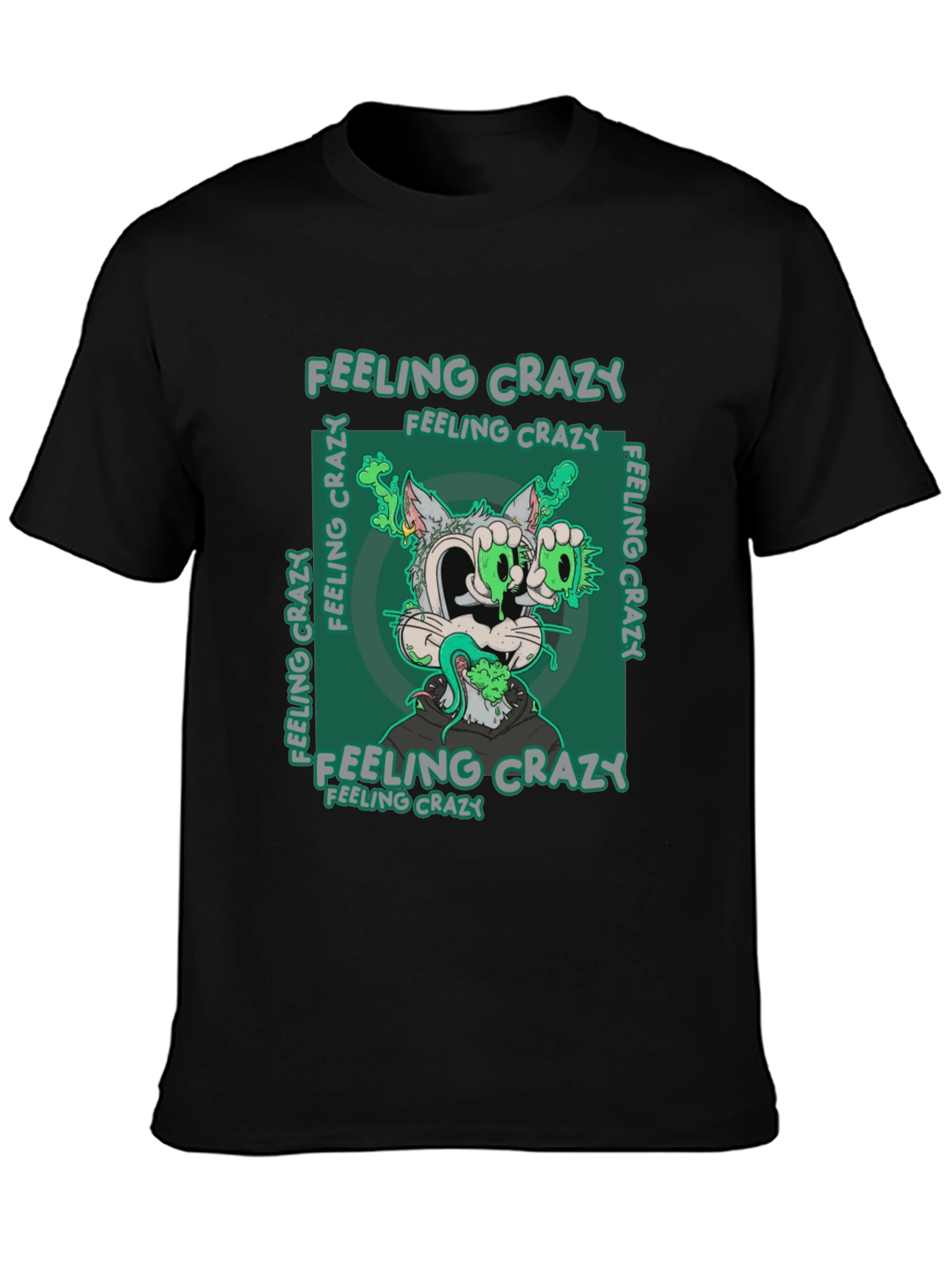 Feeling Crazy T-Shirt - Graphic Tee