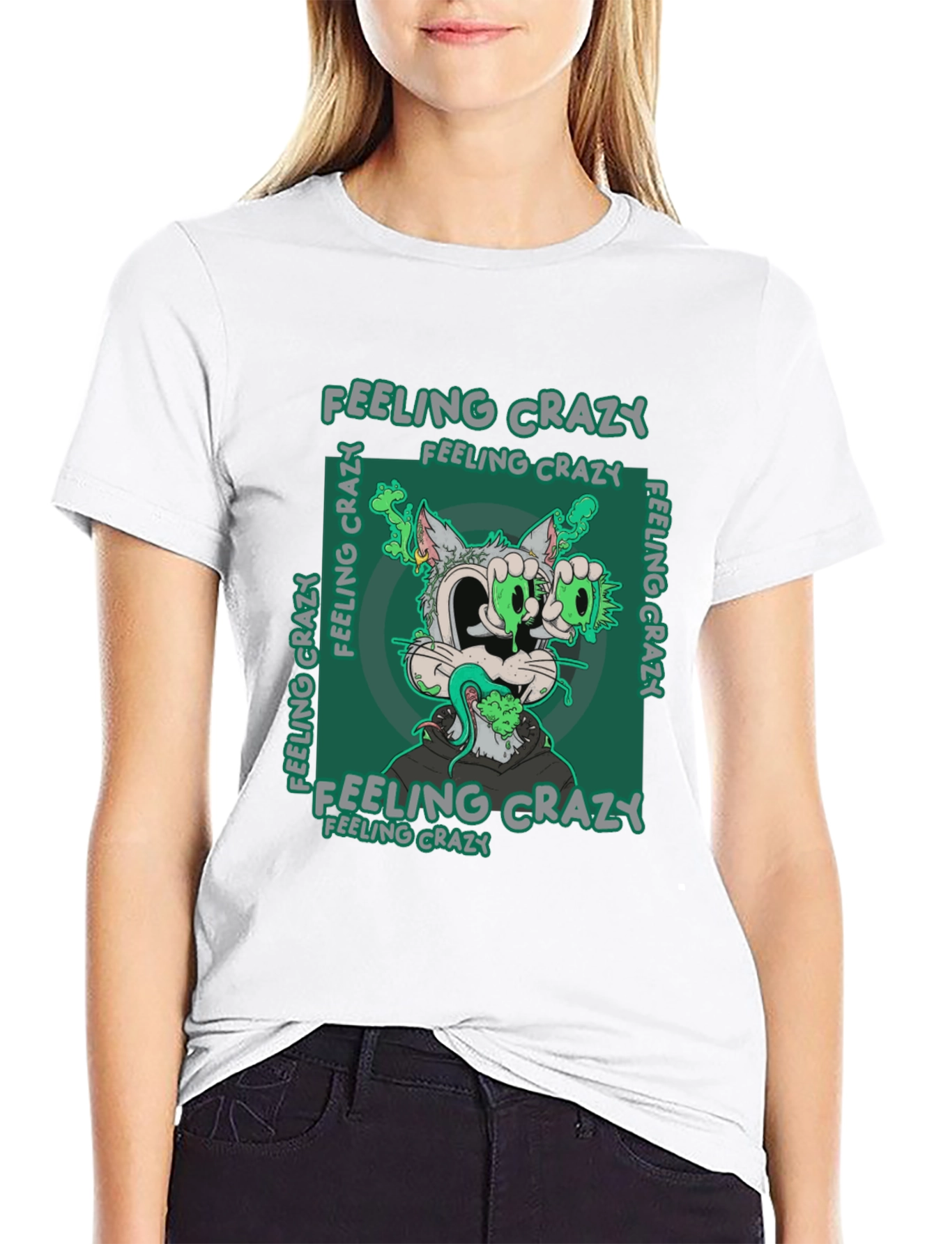 Feeling Crazy T-Shirt - Graphic Tee