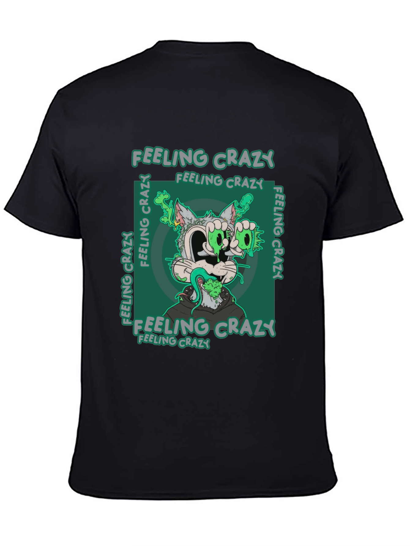Feeling Crazy T-Shirt - Graphic Tee