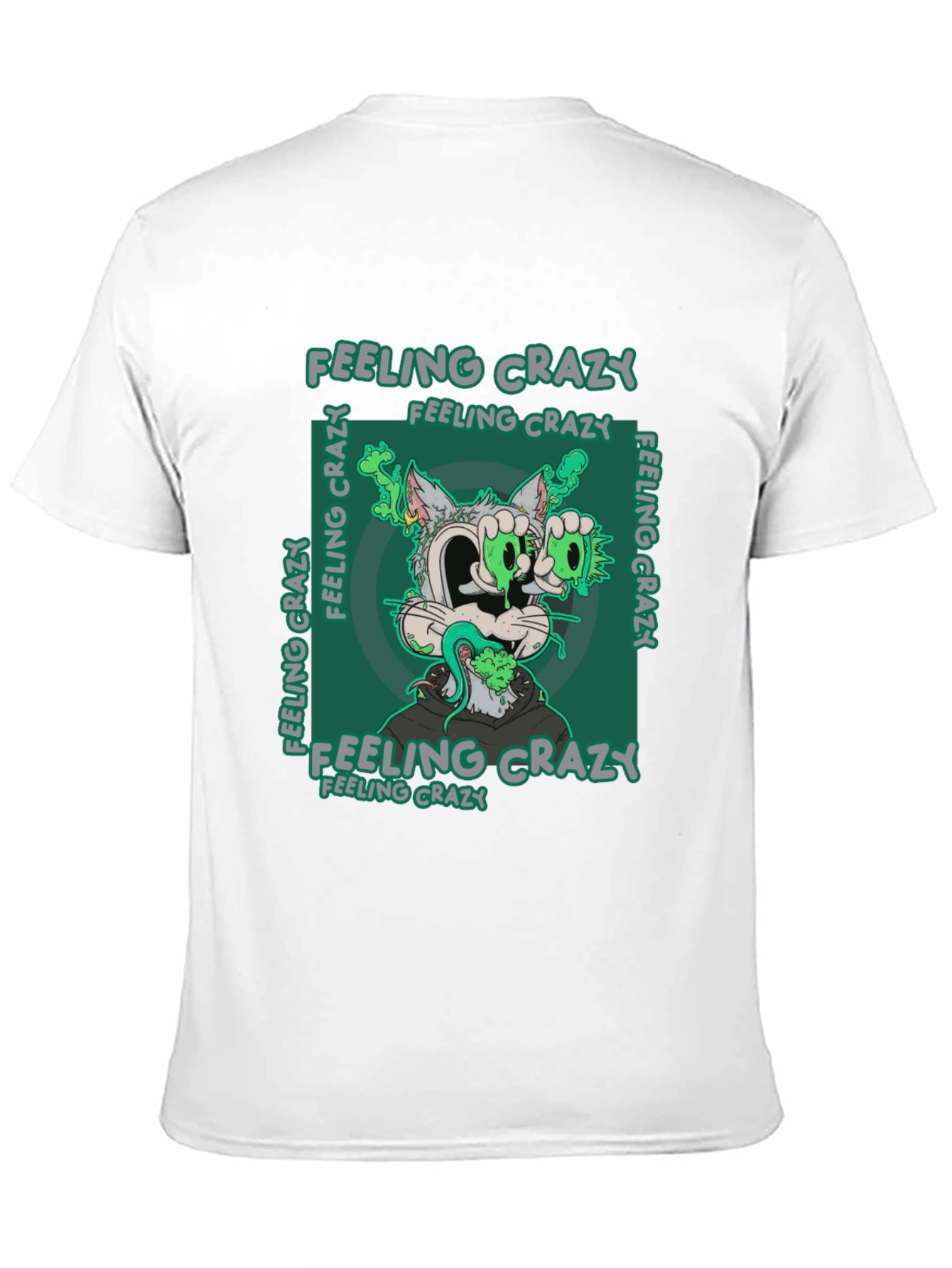 Feeling Crazy T-Shirt - Graphic Tee