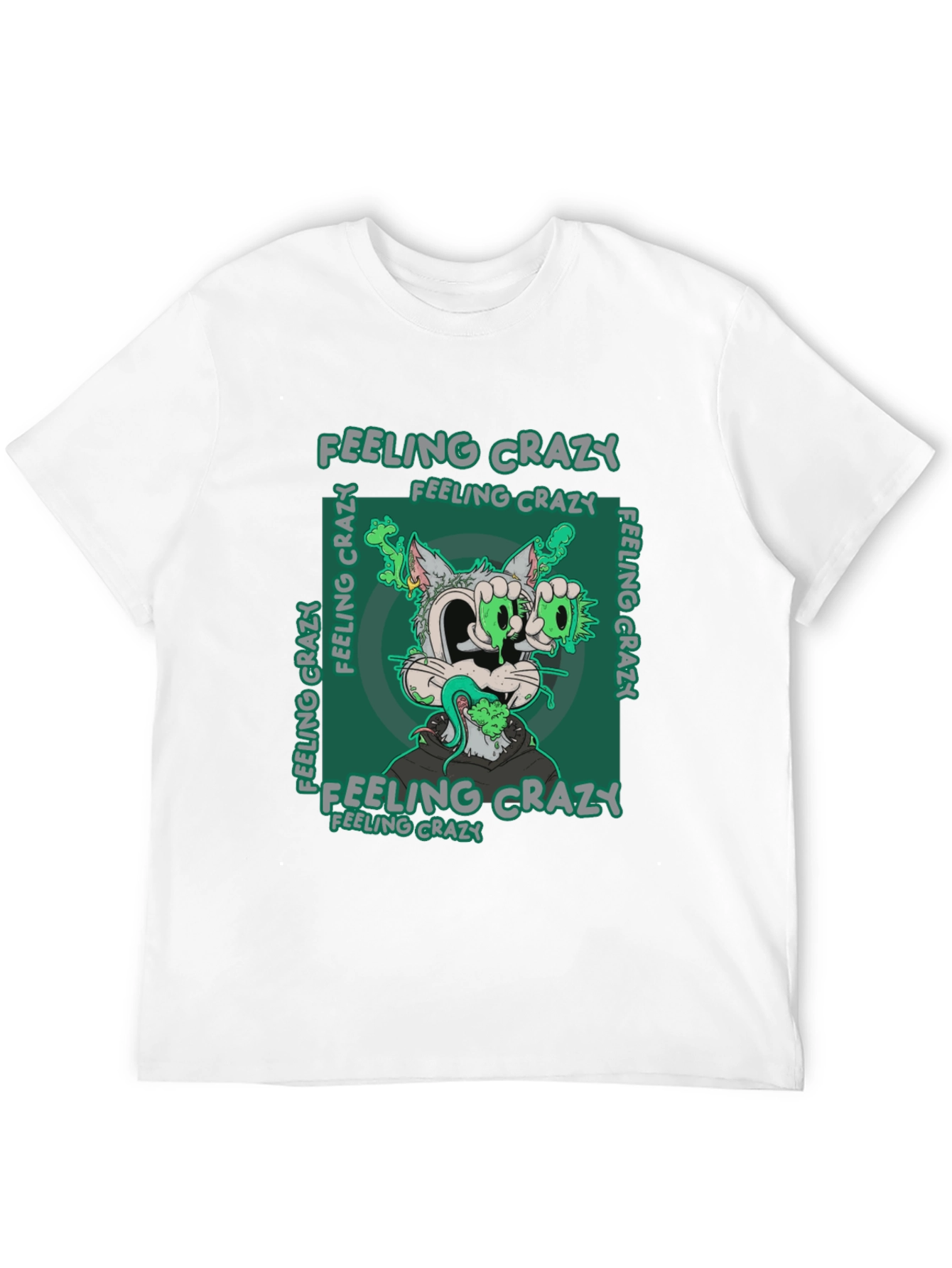 Feeling Crazy T-Shirt - Graphic Tee