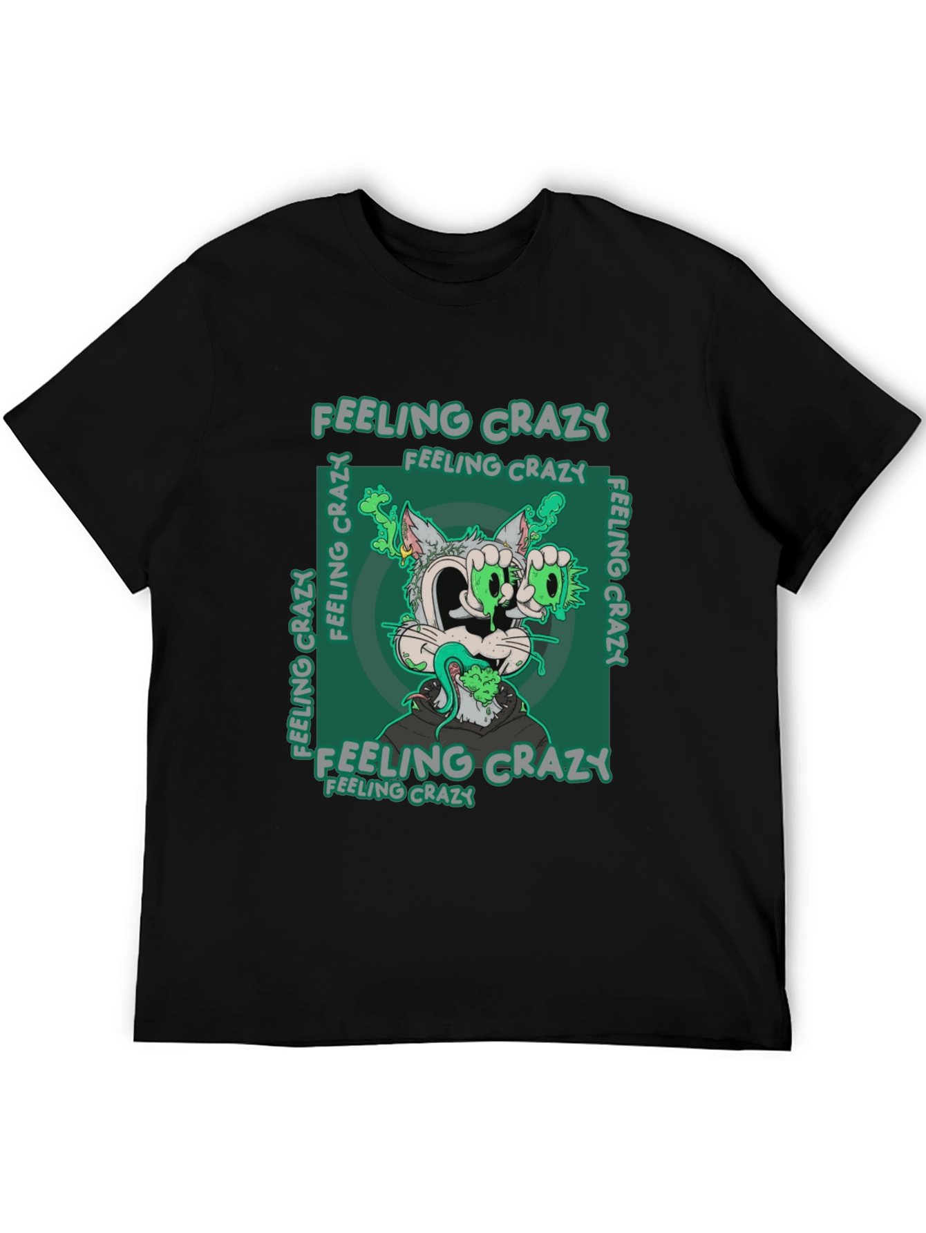 Feeling Crazy T-Shirt - Graphic Tee