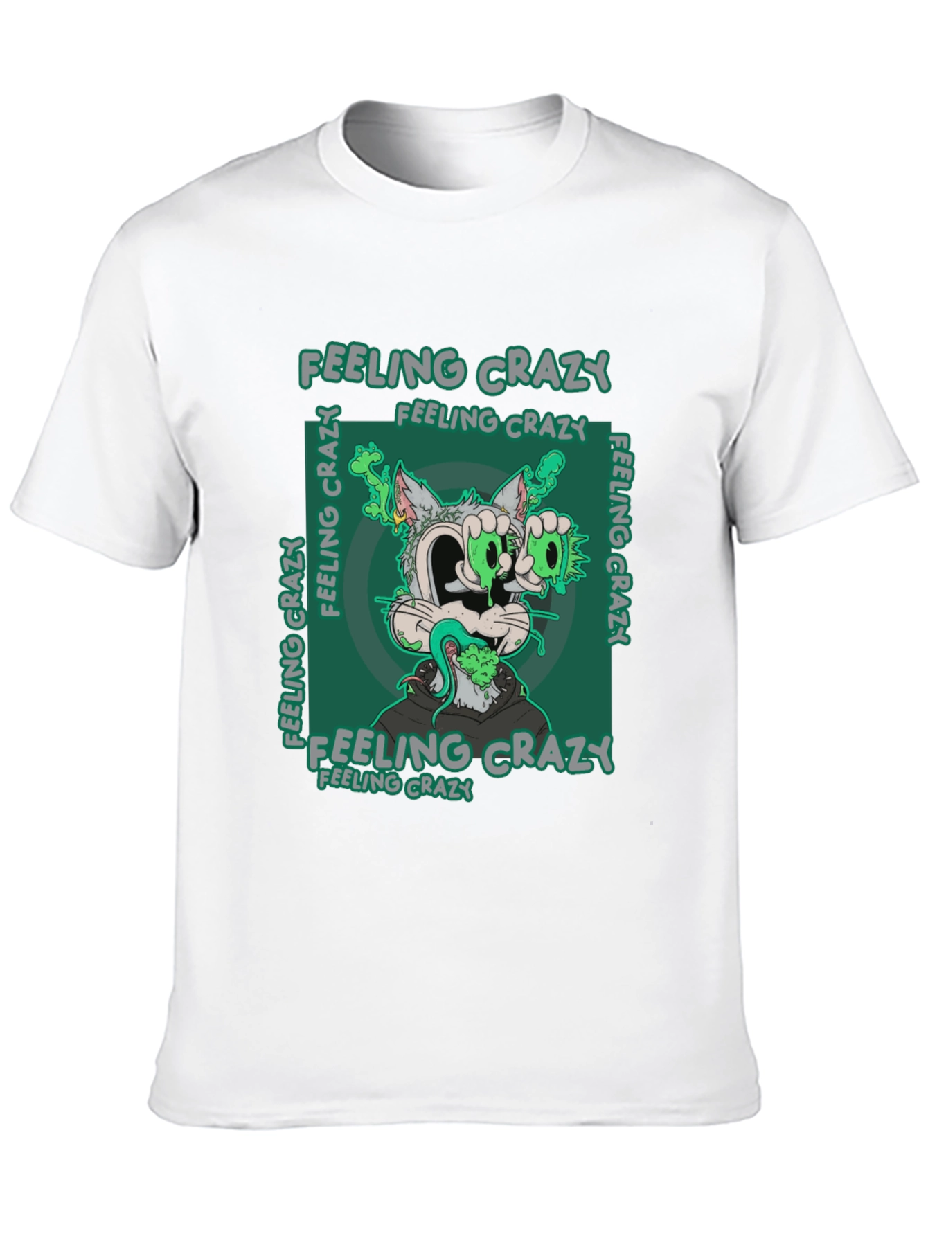 Feeling Crazy T-Shirt - Graphic Tee