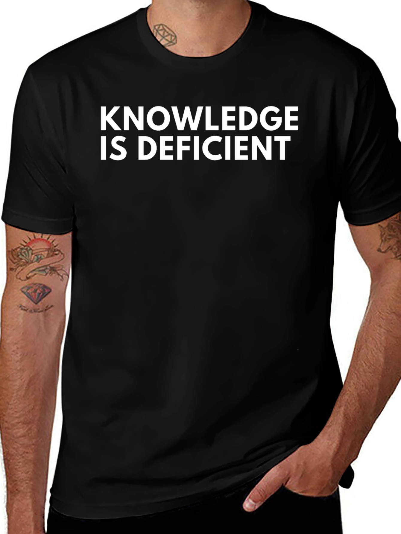 Knowledge Is Deficient T-Shirt