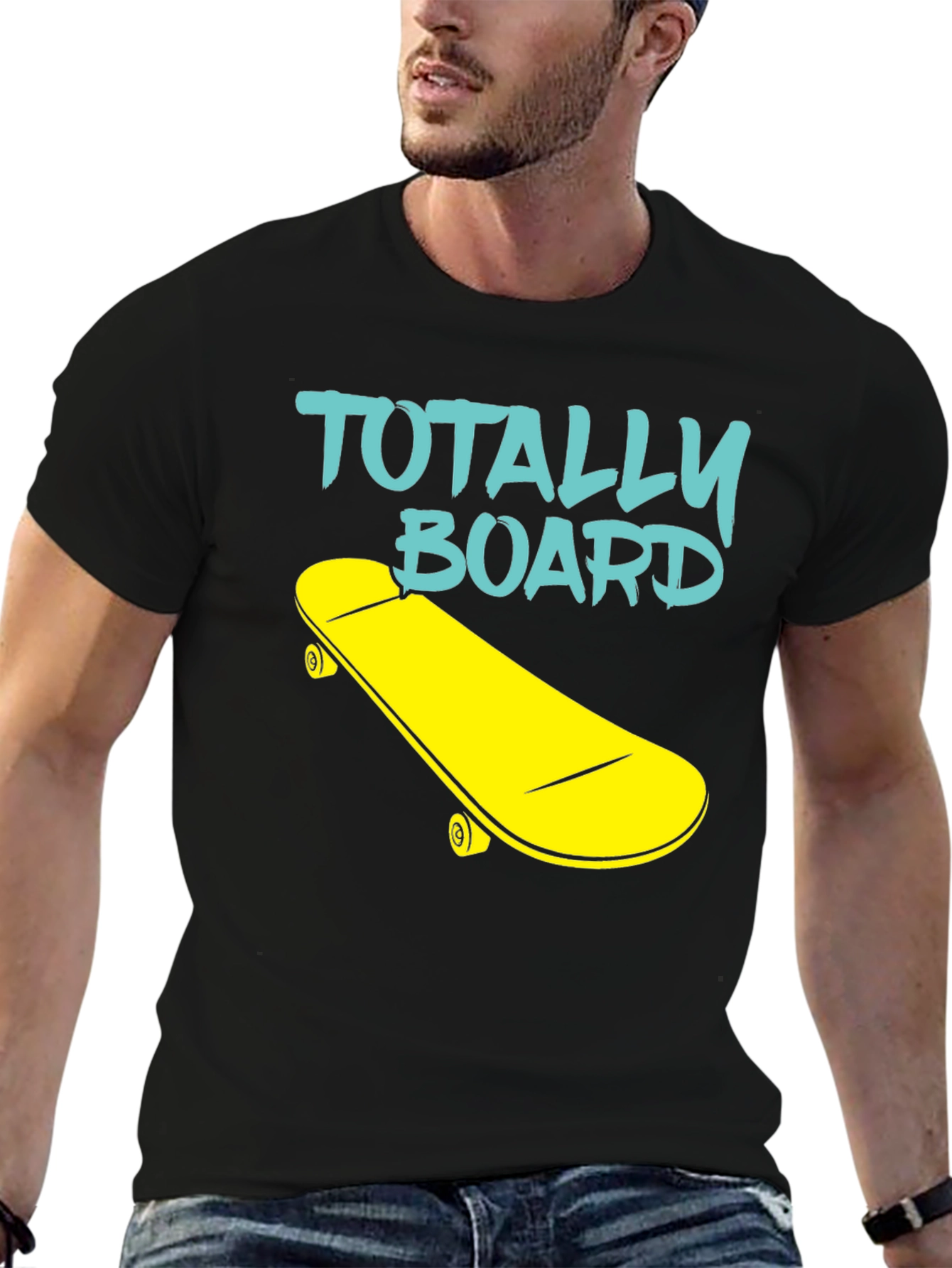 Totally Board Skateboarder Tee - Classic Cool