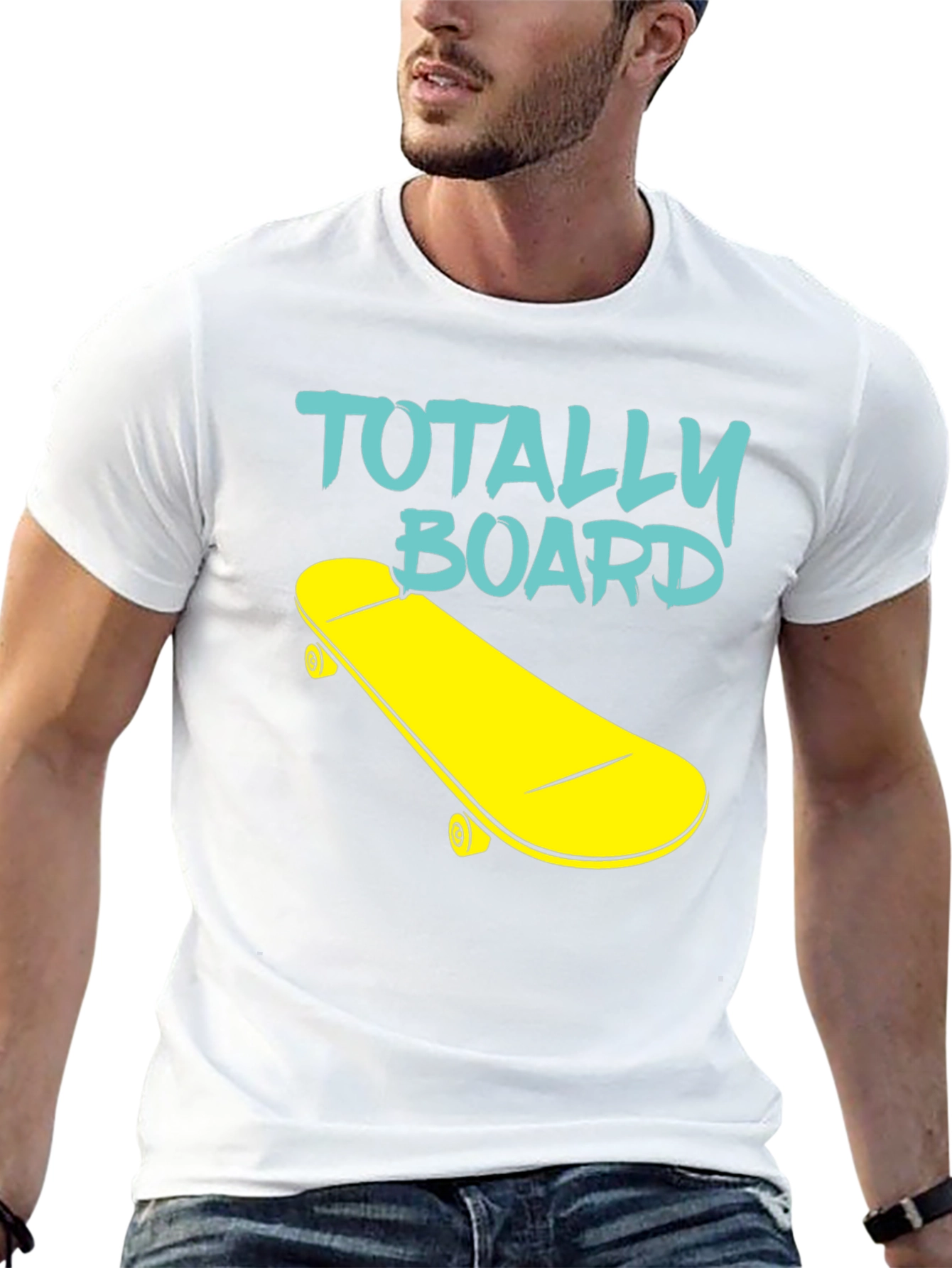 Totally Board Skateboarder Tee - Classic Cool