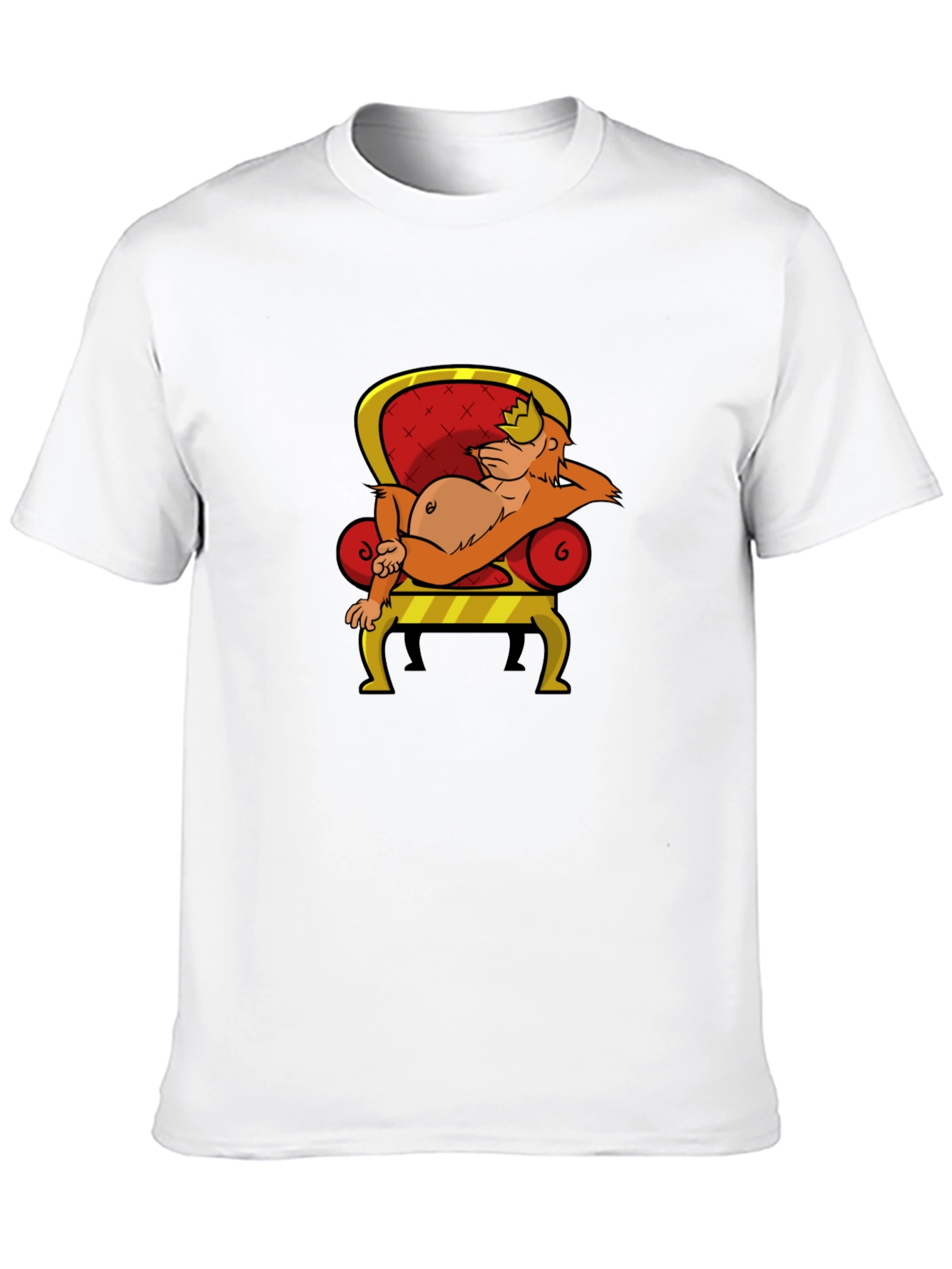 King Kong Cartoon T-Shirt - Black
