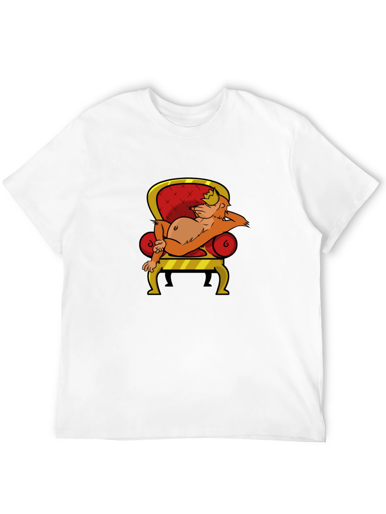 King Kong Cartoon T-Shirt - Black