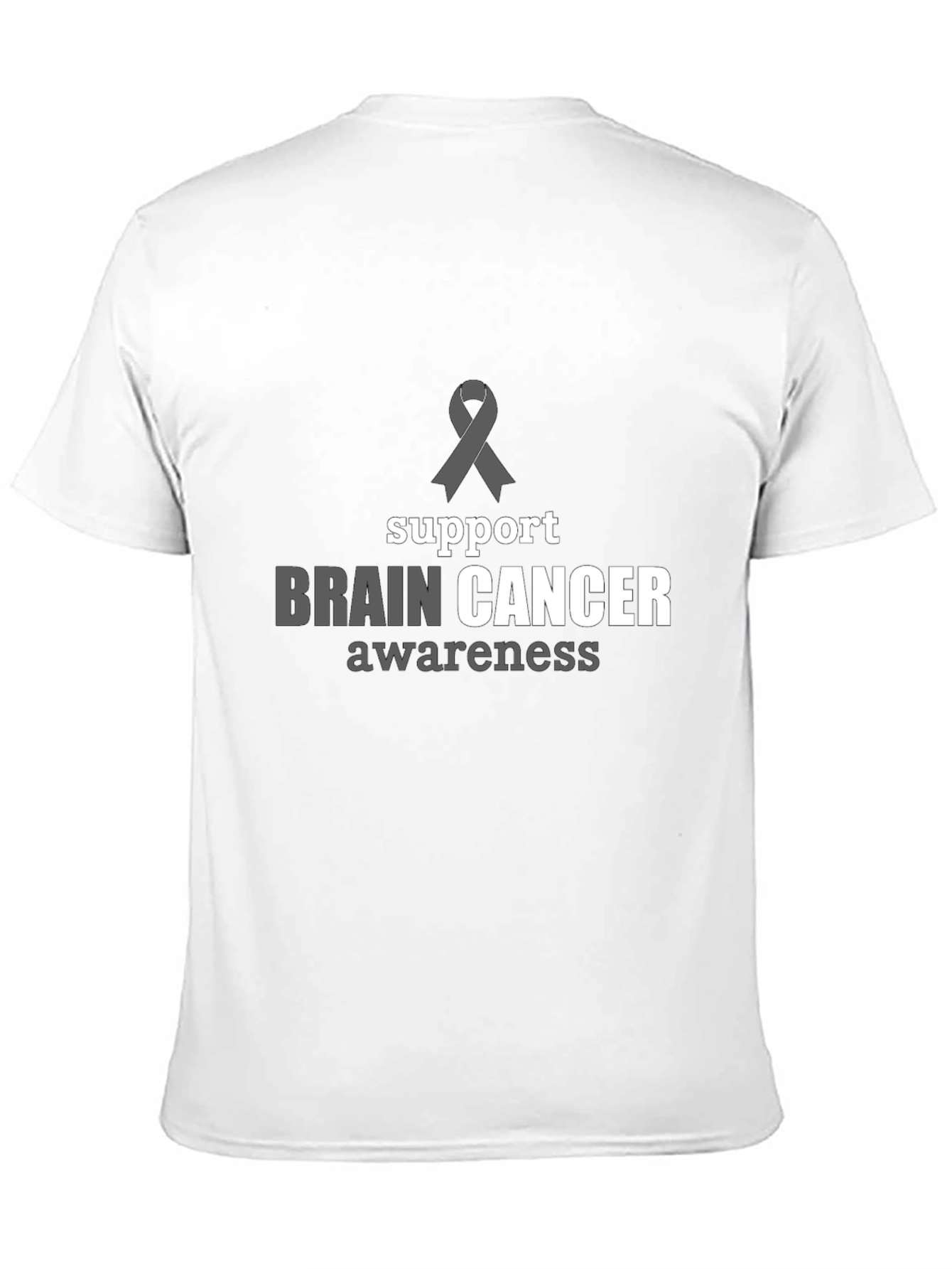Brain Cancer Awareness Support T-Shirt