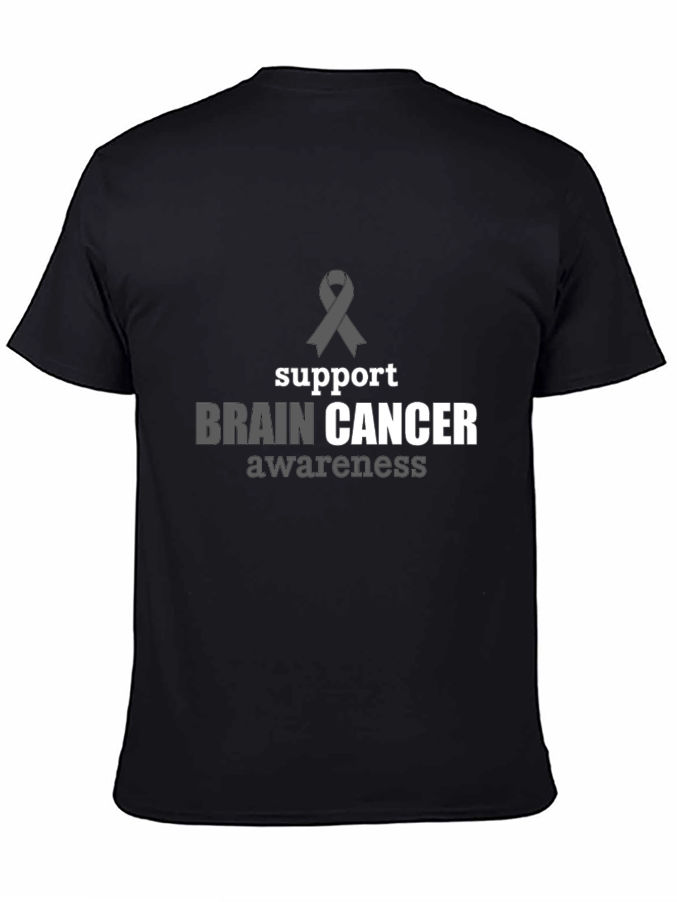 Brain Cancer Awareness Support T-Shirt