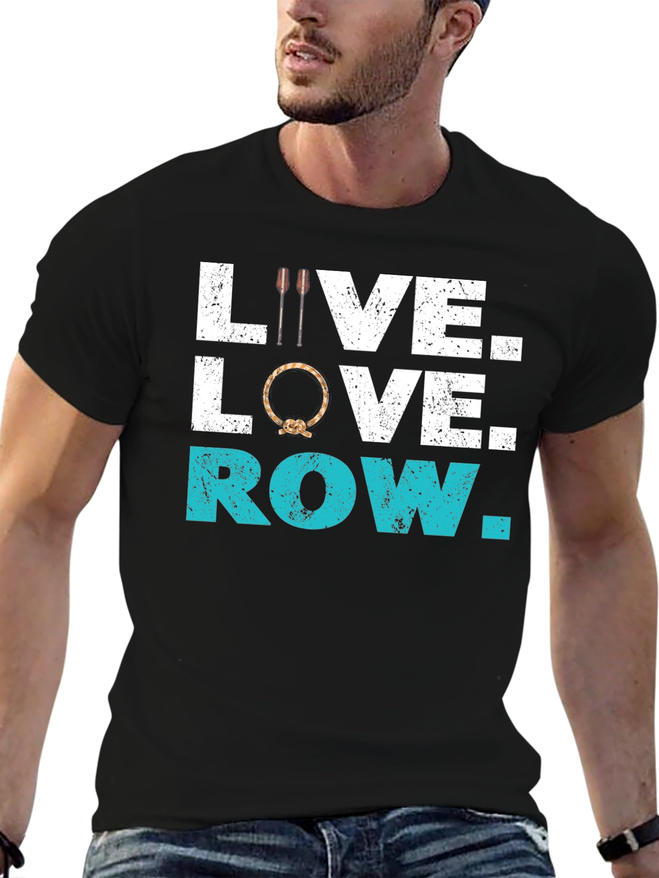 Live Love Row T-Shirt