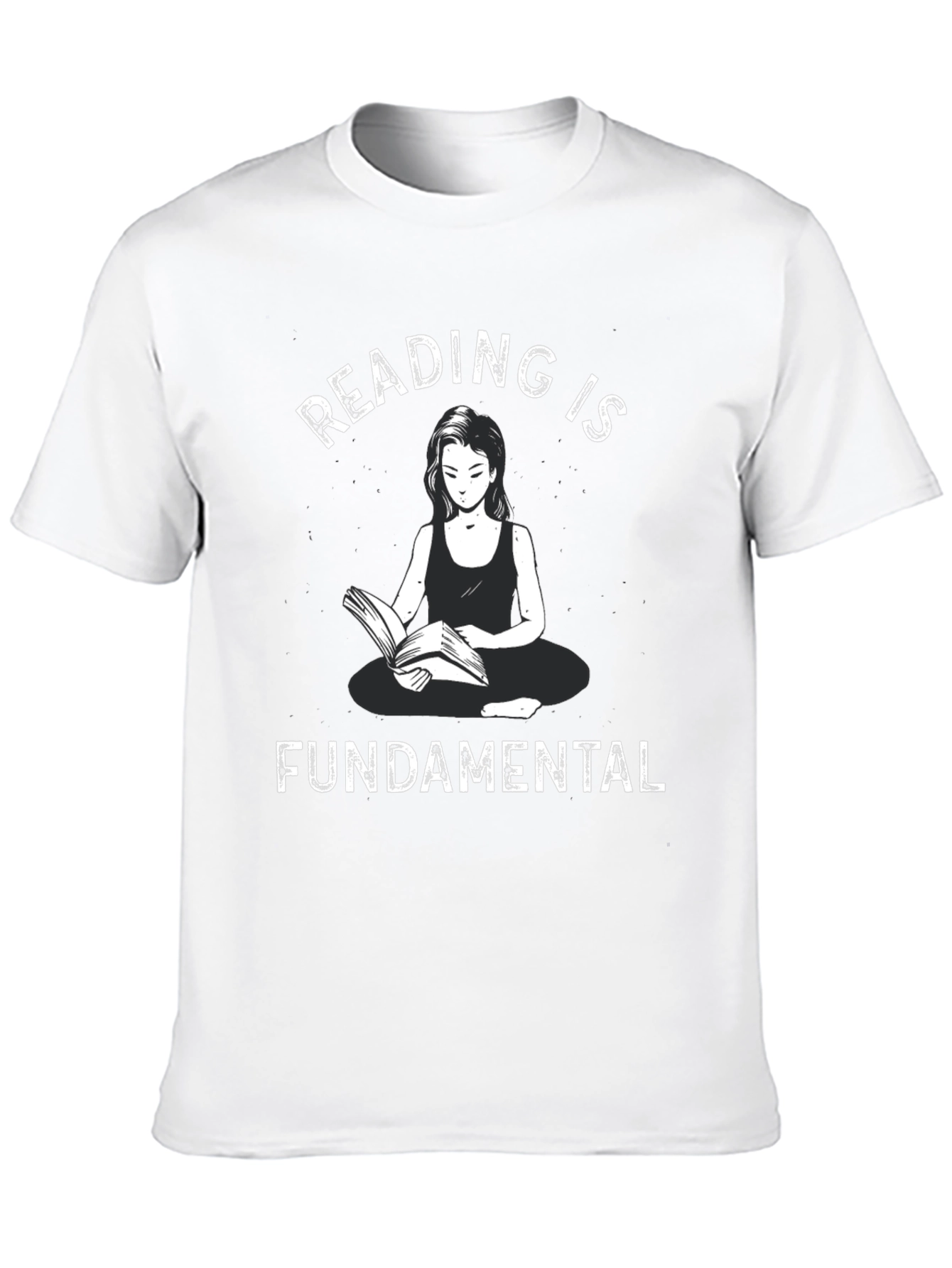 Reading is Fundamental Black T-Shirt