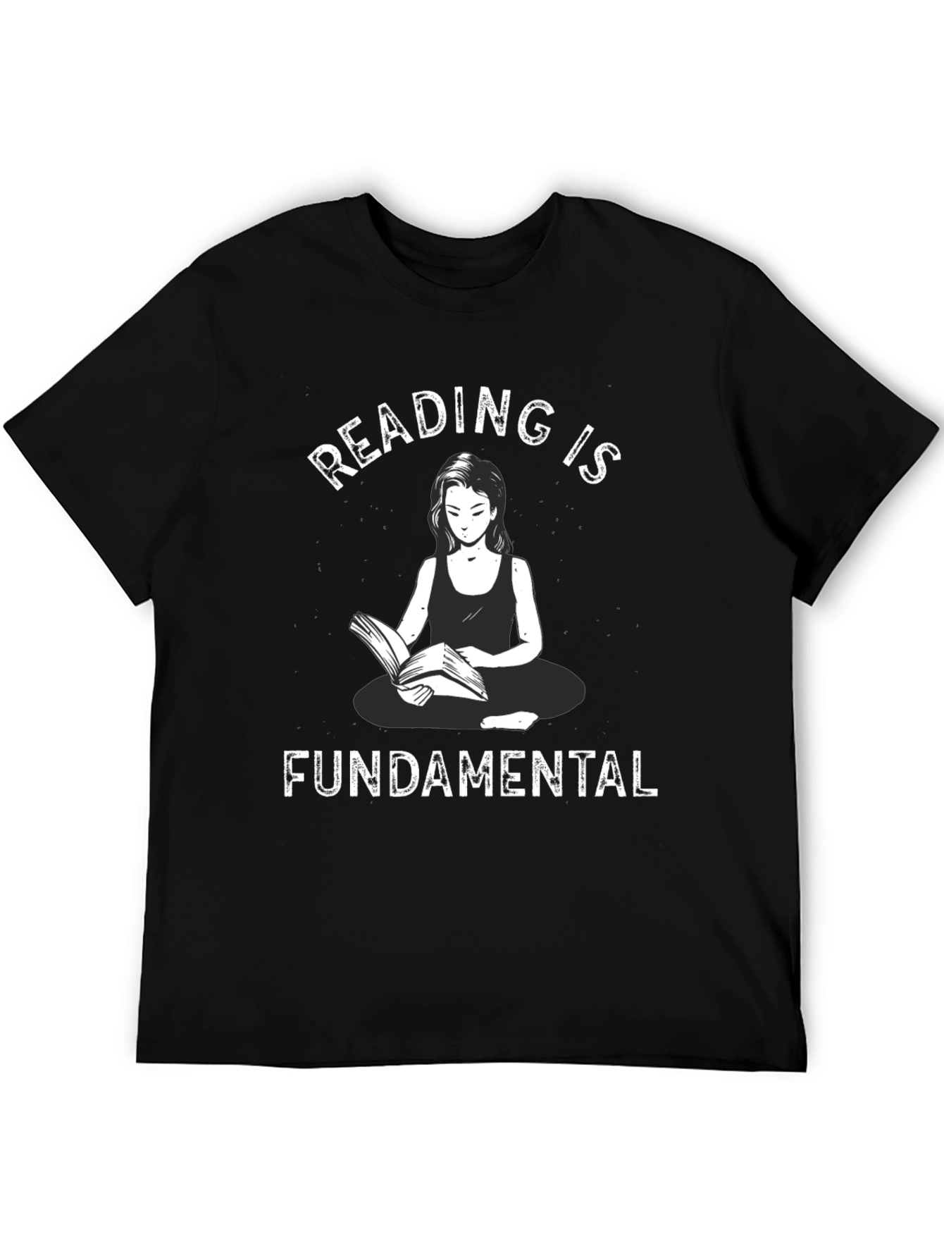 Reading is Fundamental Black T-Shirt