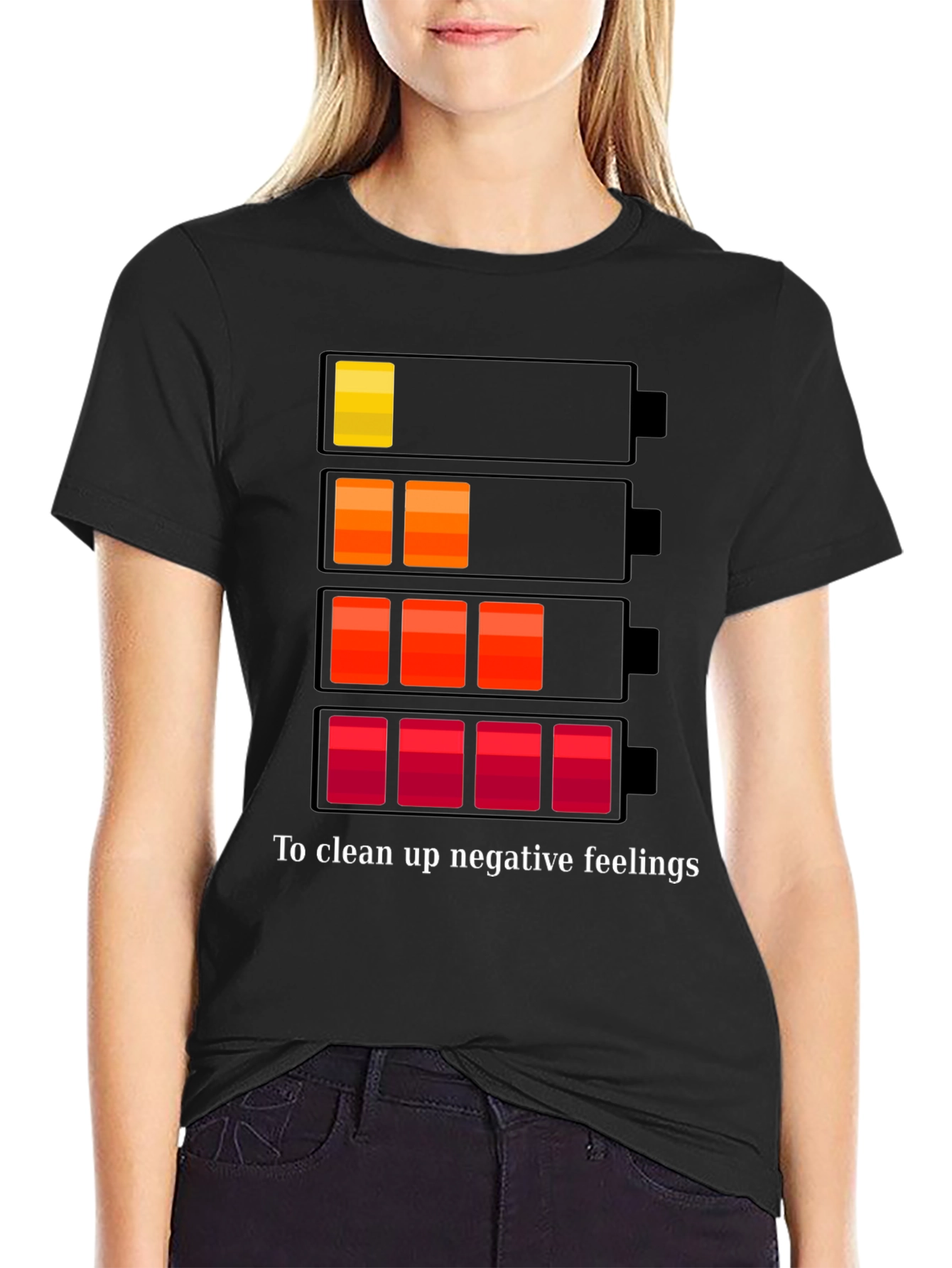 Low Energy T-Shirt - To Clean Up Negative Feelings